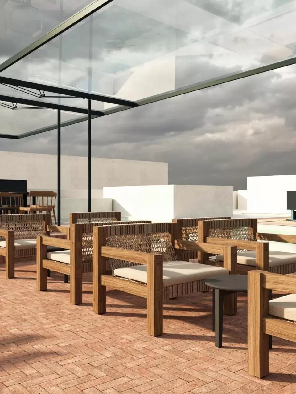 Balcony/Terrace, Restaurant/Places to Eat in Círculo Mexicano, a Member of Design Hotels