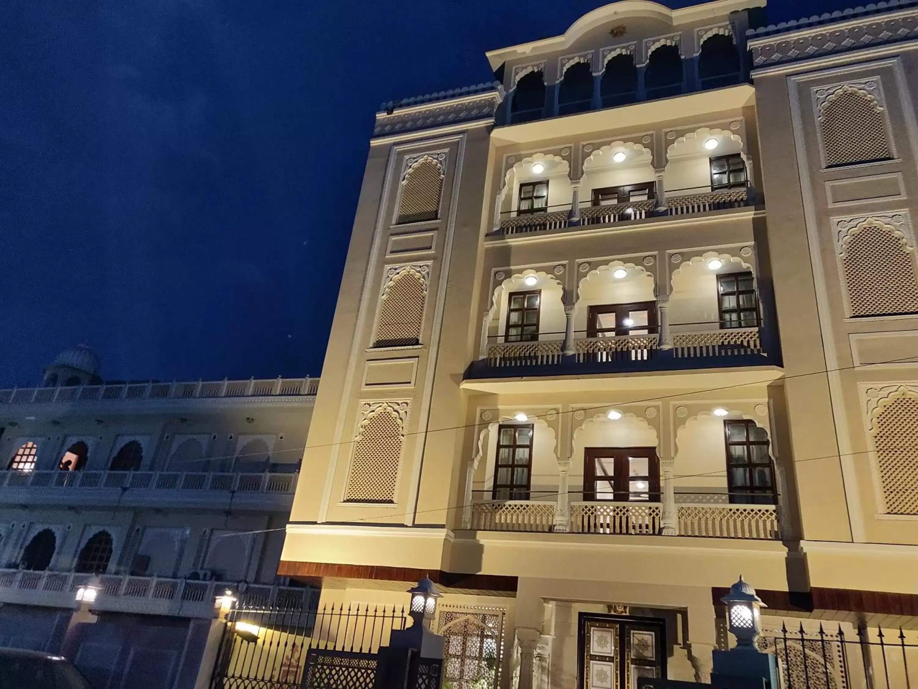 View (from property/room), Property Building in Laxmi Palace Heritage Boutique Hotel