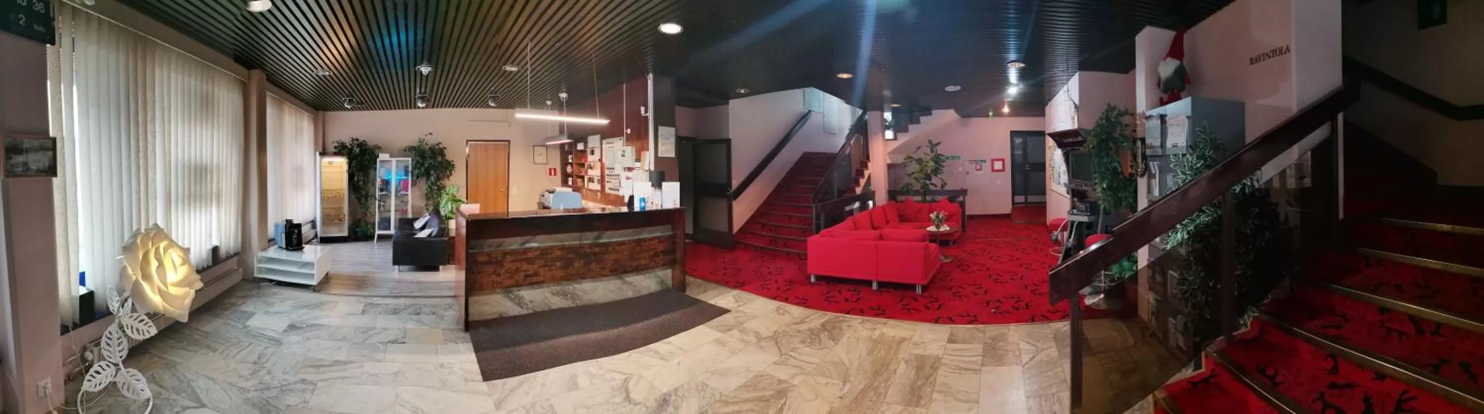 Lobby or reception in Hotel Kemijärvi