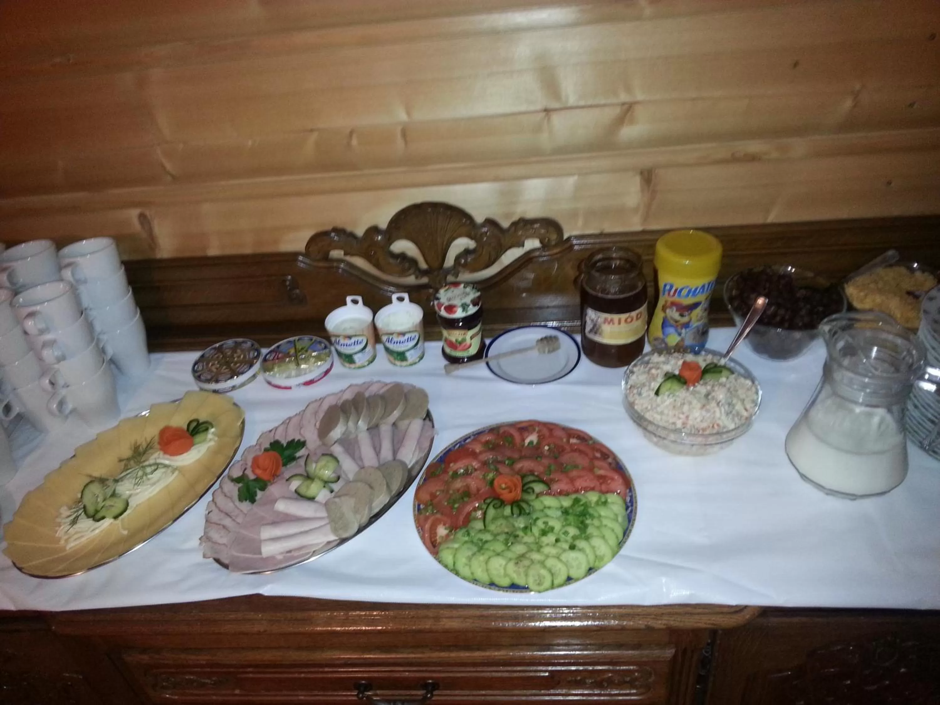 Buffet breakfast in Wynajem Pokoi ,,Góry Tatry Wypoczynek "Paweł Kuczyński