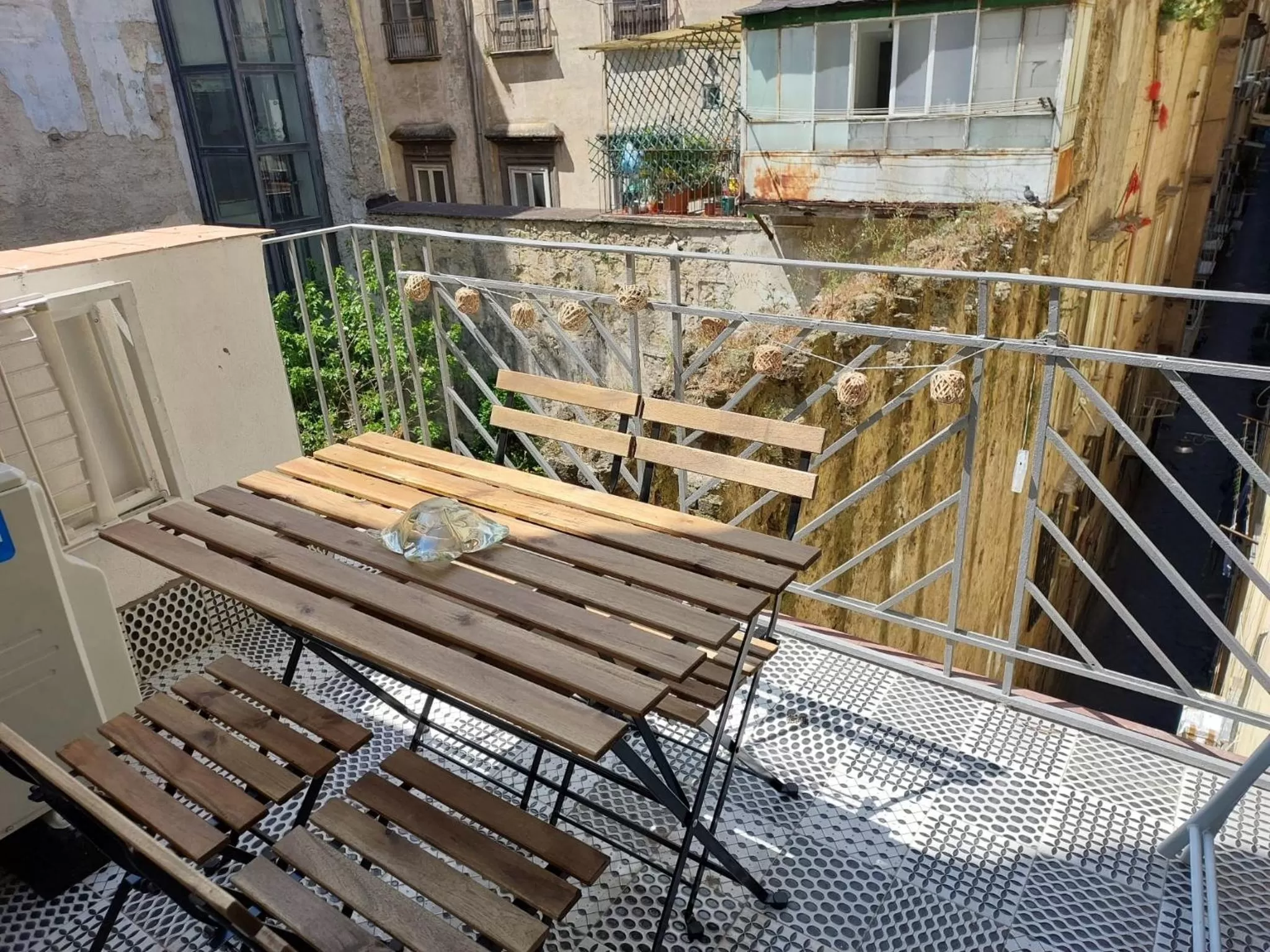Balcony/Terrace in B&B Palazzo Carafa di Montorio