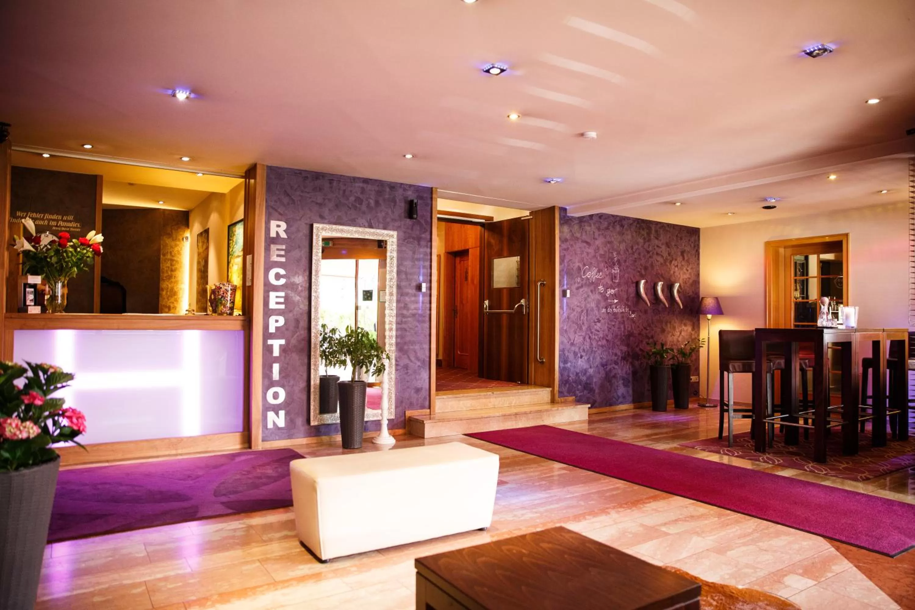 Lobby or reception in Hotel Salzburg