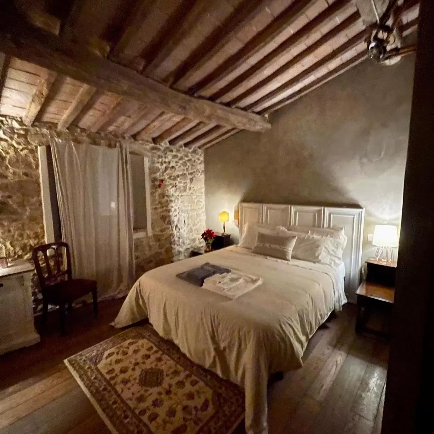 Bed in B&B Podere Camaiano