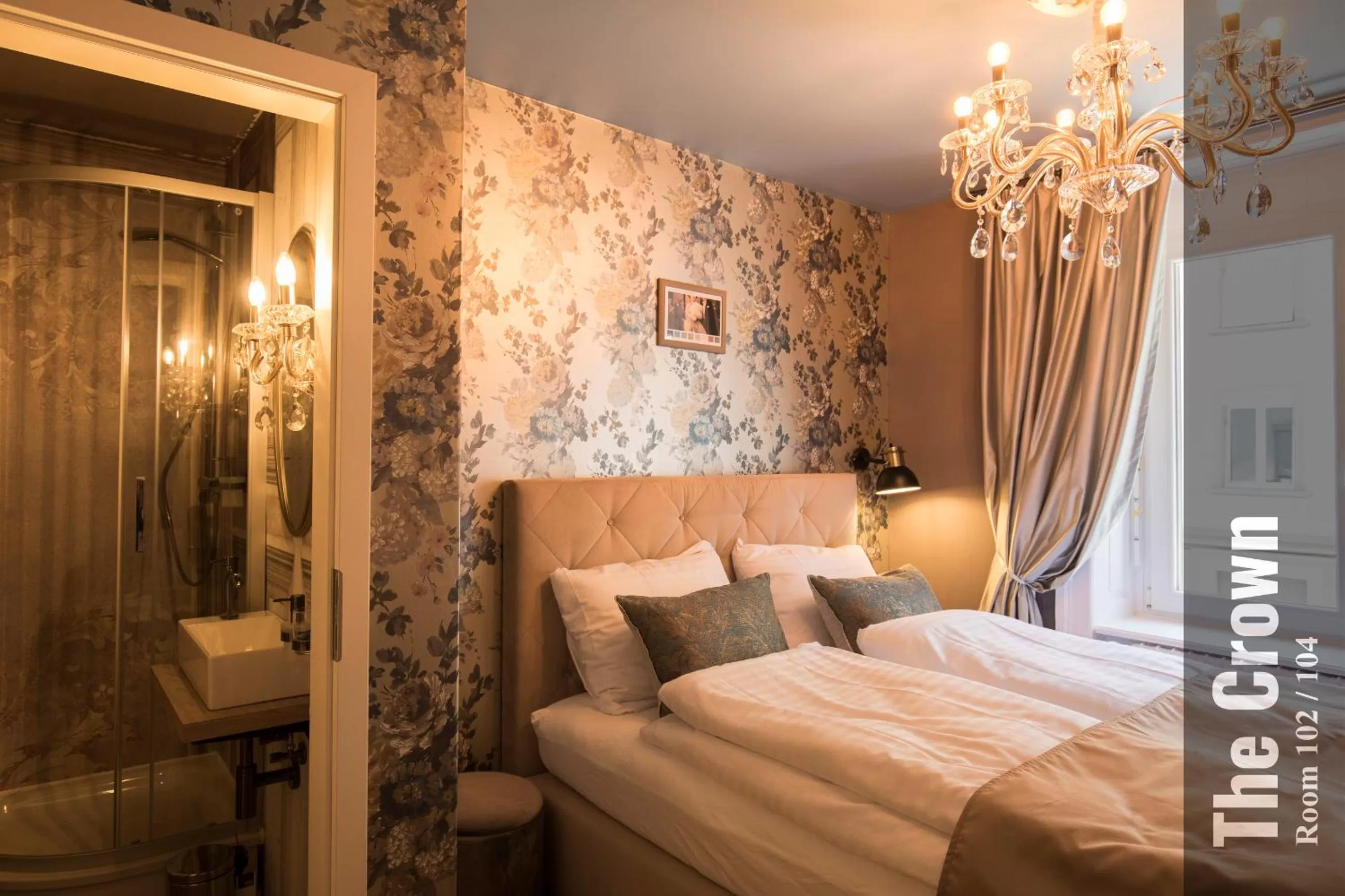 Shower, Bed in The Henry Self Check-In Guesthouse