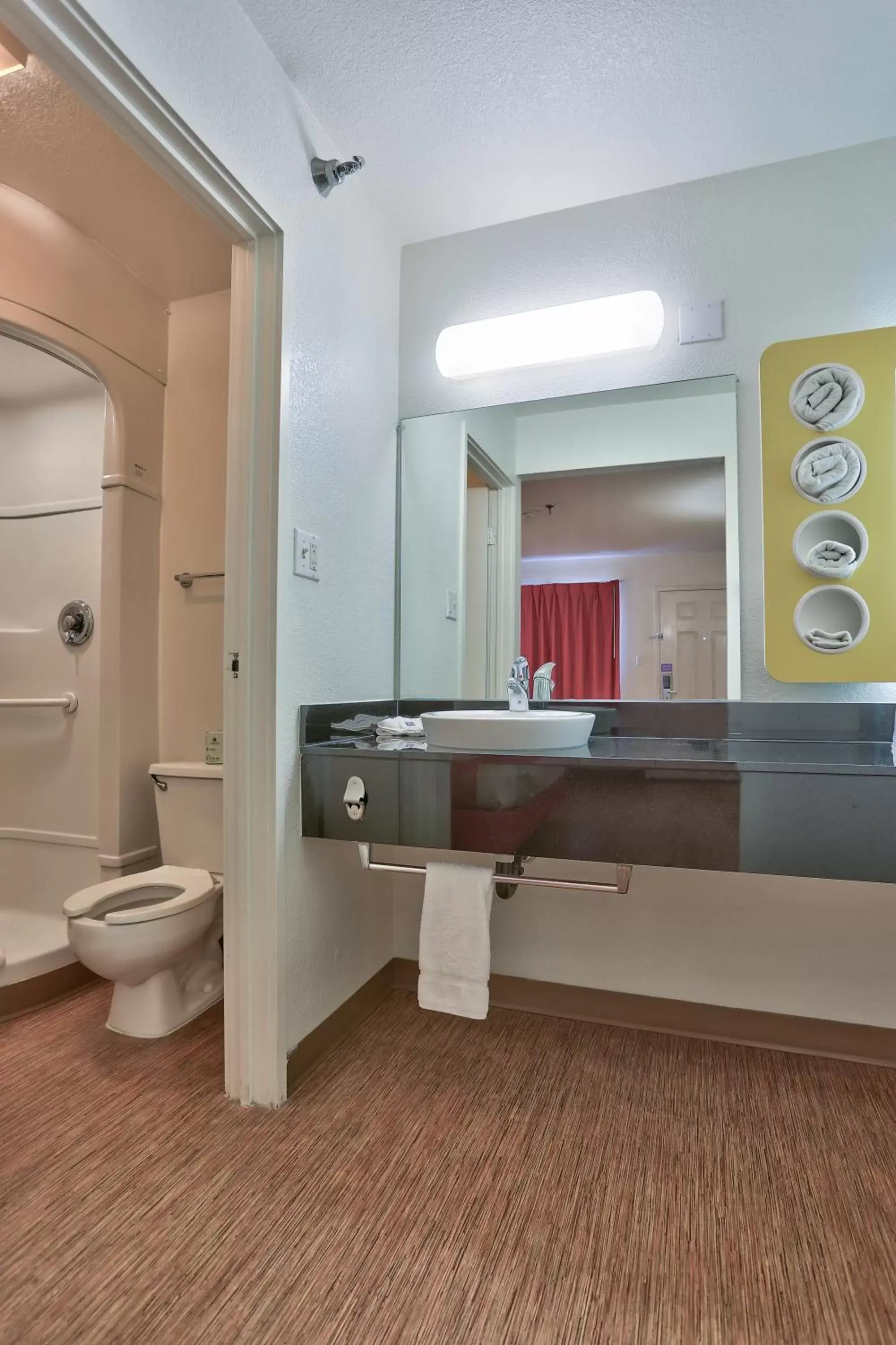 Bathroom in Motel 6-Flagstaff, AZ - West - Woodland Village