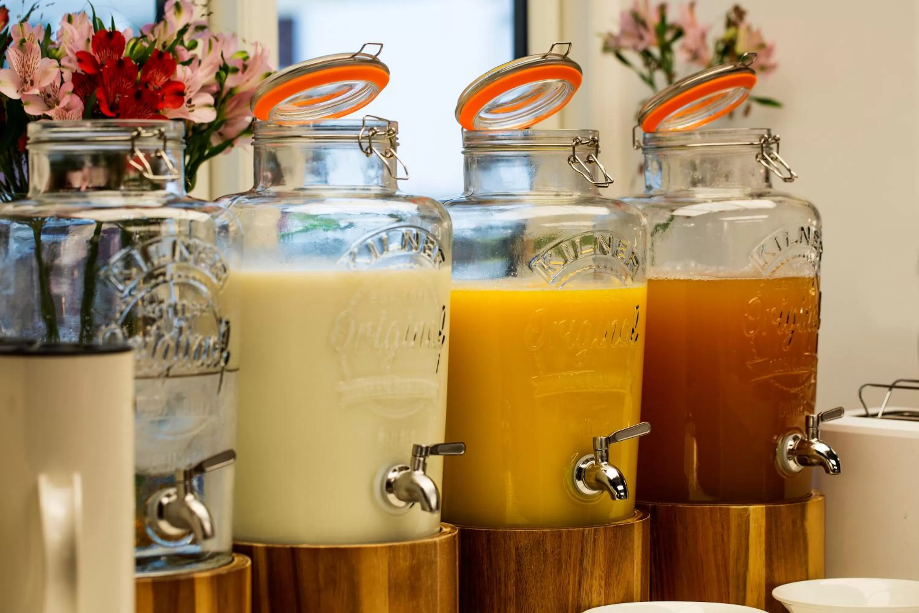 Buffet breakfast in Absalon Hotel