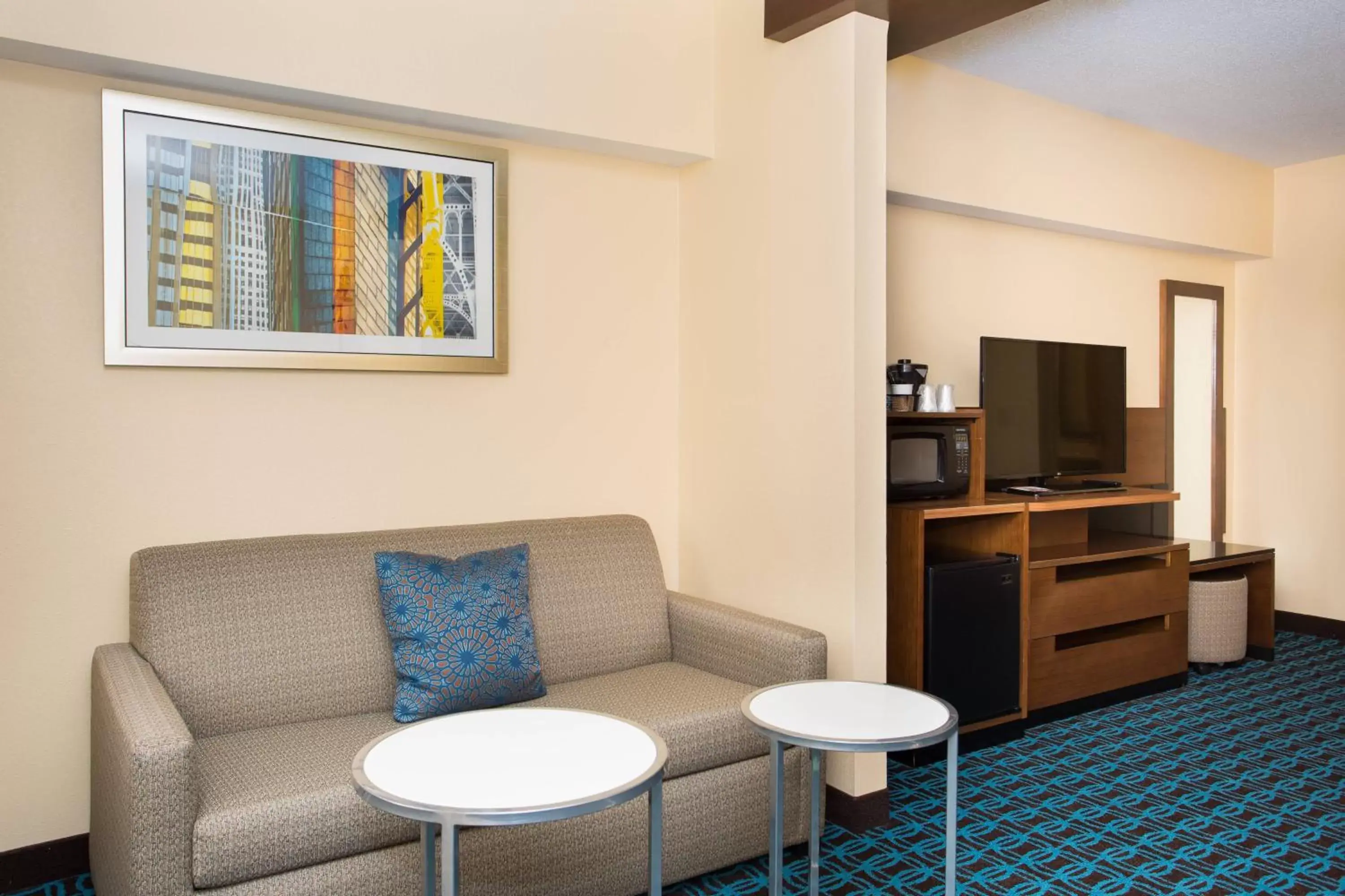 Living room, Seating Area in Fairfield by Marriott Inn & Suites Raynham Middleborough/Plymouth