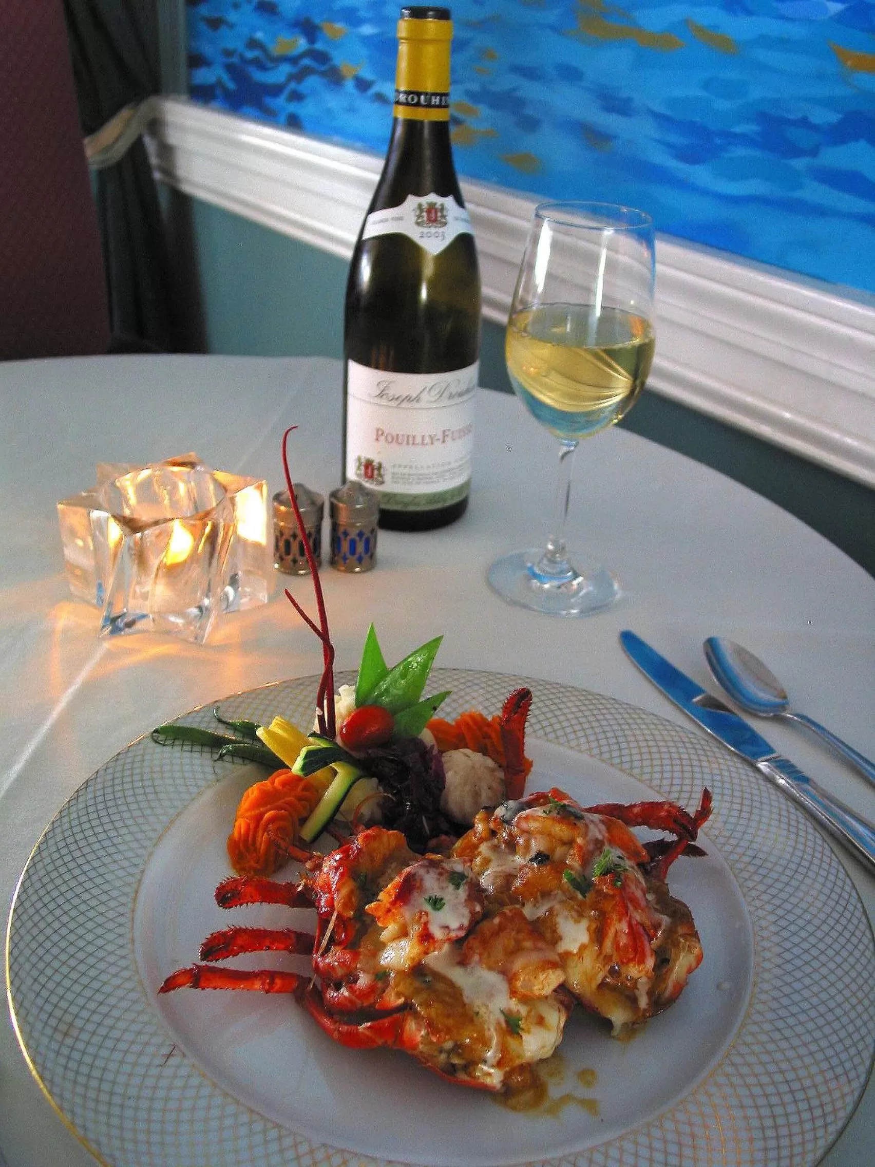 Food and drinks in Bouchard Restaurant & Inn