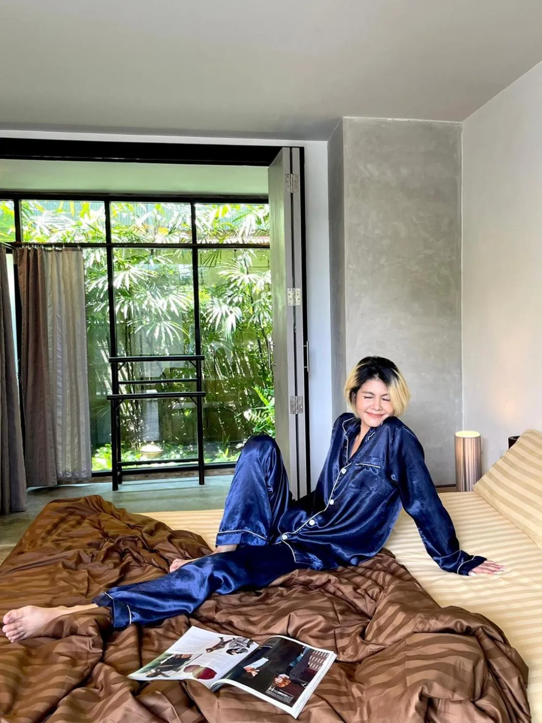 Bed in Lamphu House Chiang Mai