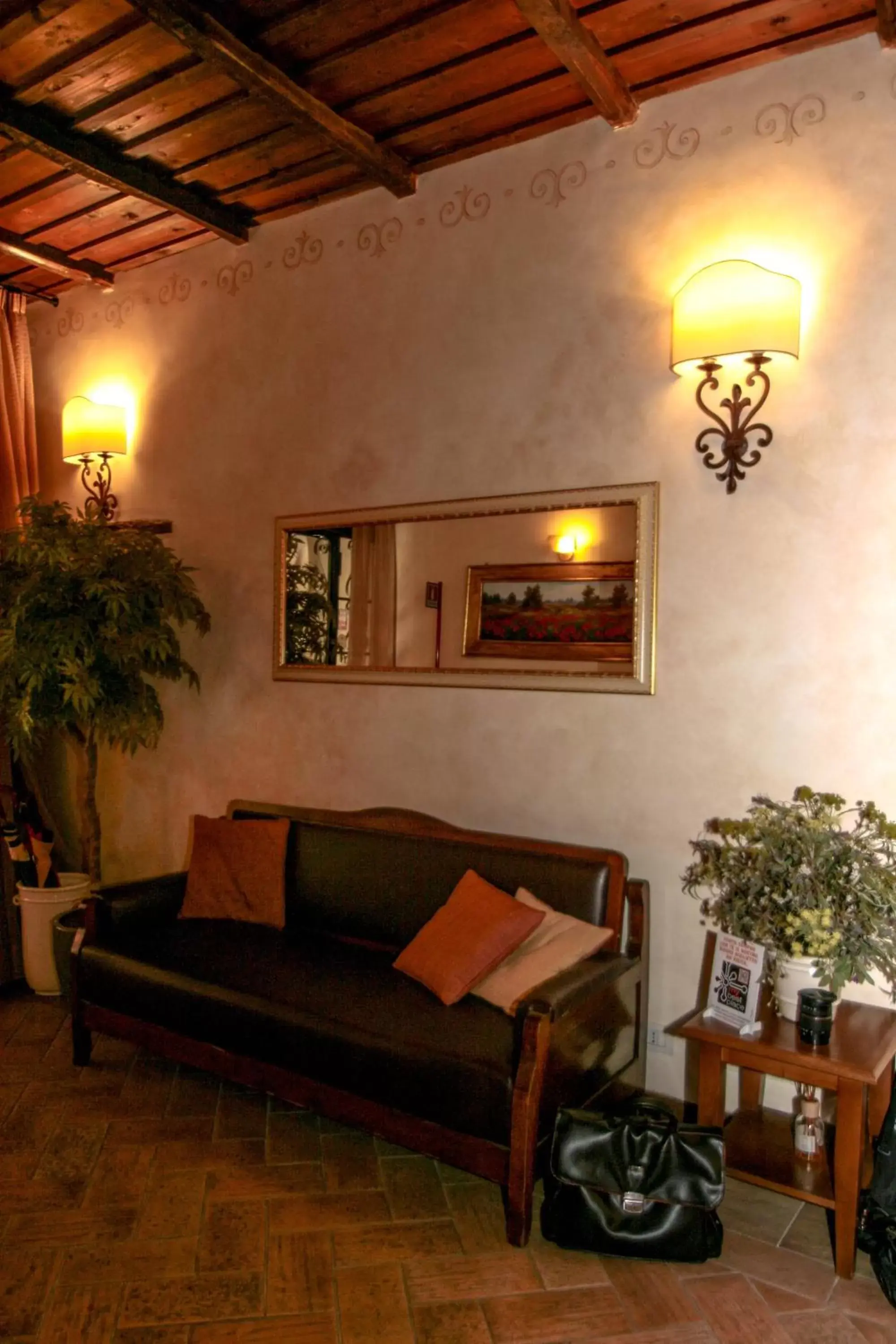 Lobby or reception, Seating Area in Residenza San Calisto