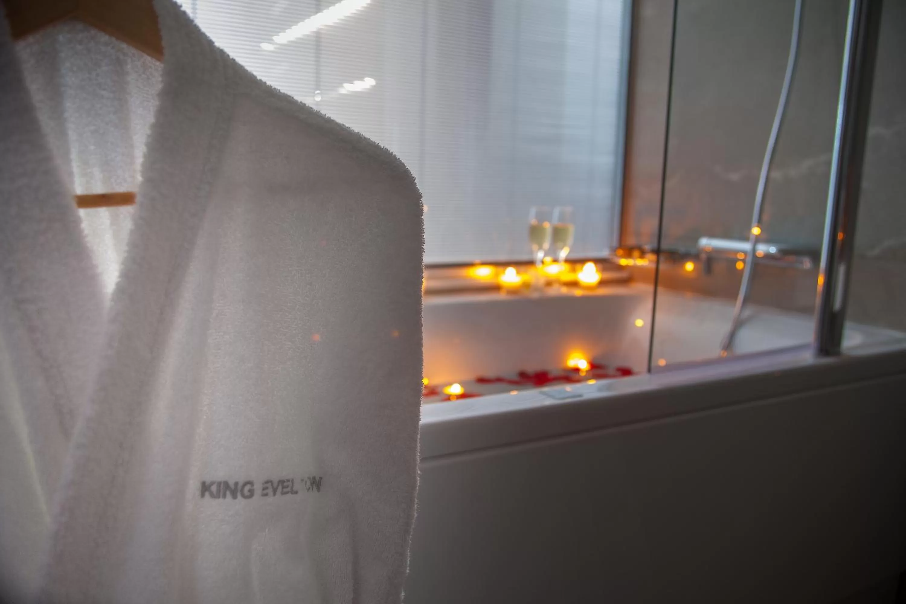 Bathroom in King Evelthon Beach Hotel & Resort