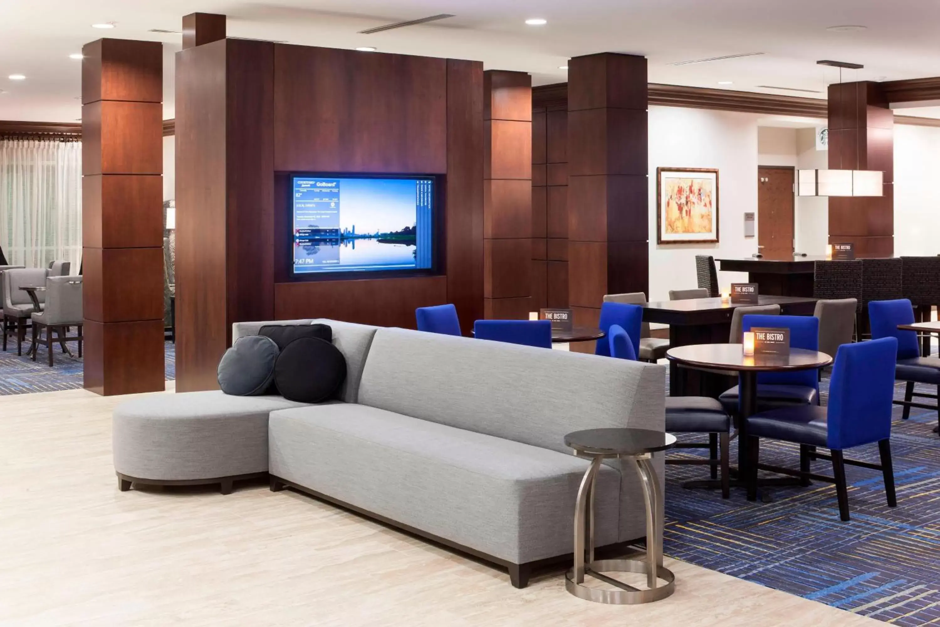 Lobby or reception, Seating Area in Courtyard by Marriott Dallas Plano/Richardson