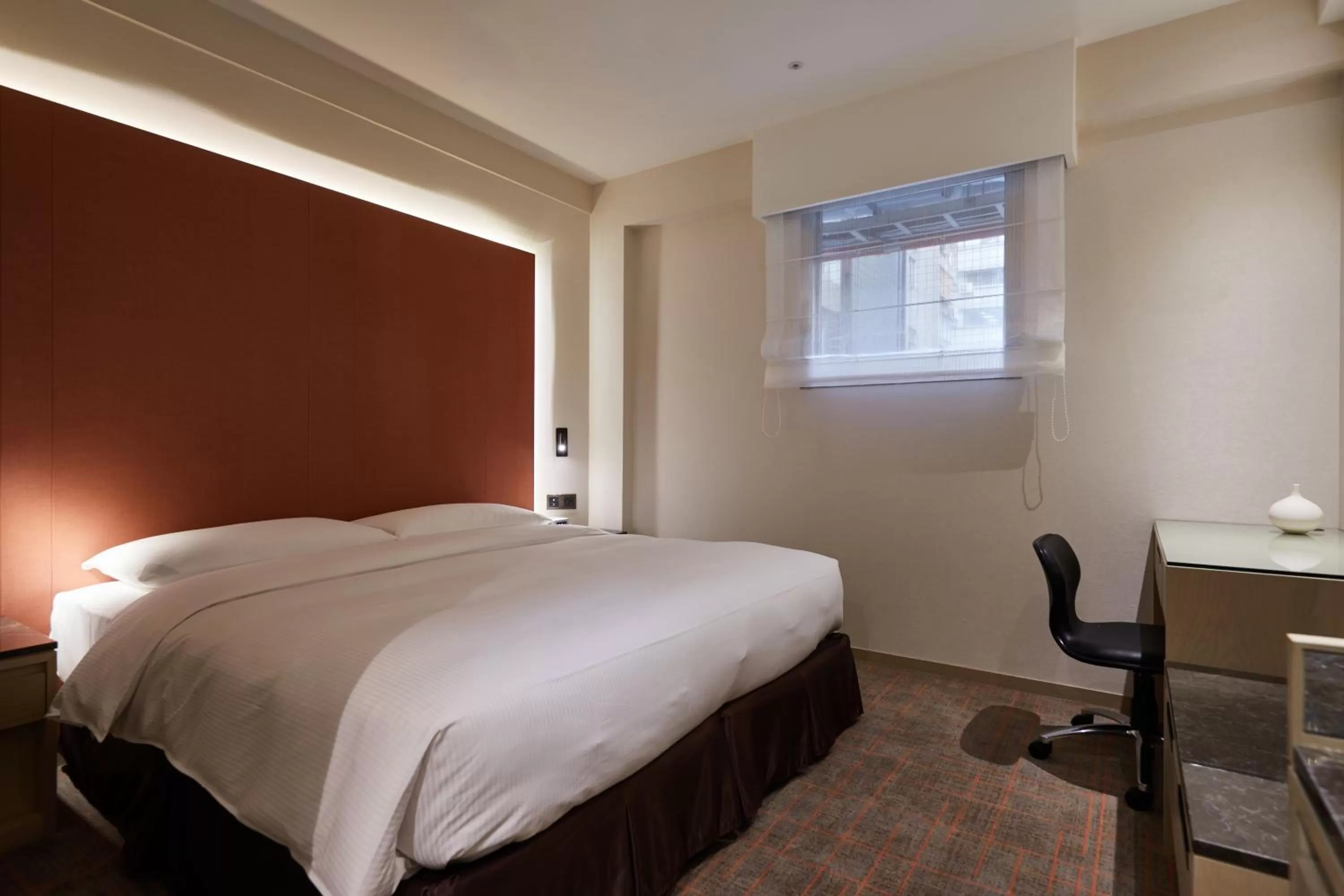 Bed in K Hotels Taipei Linsen