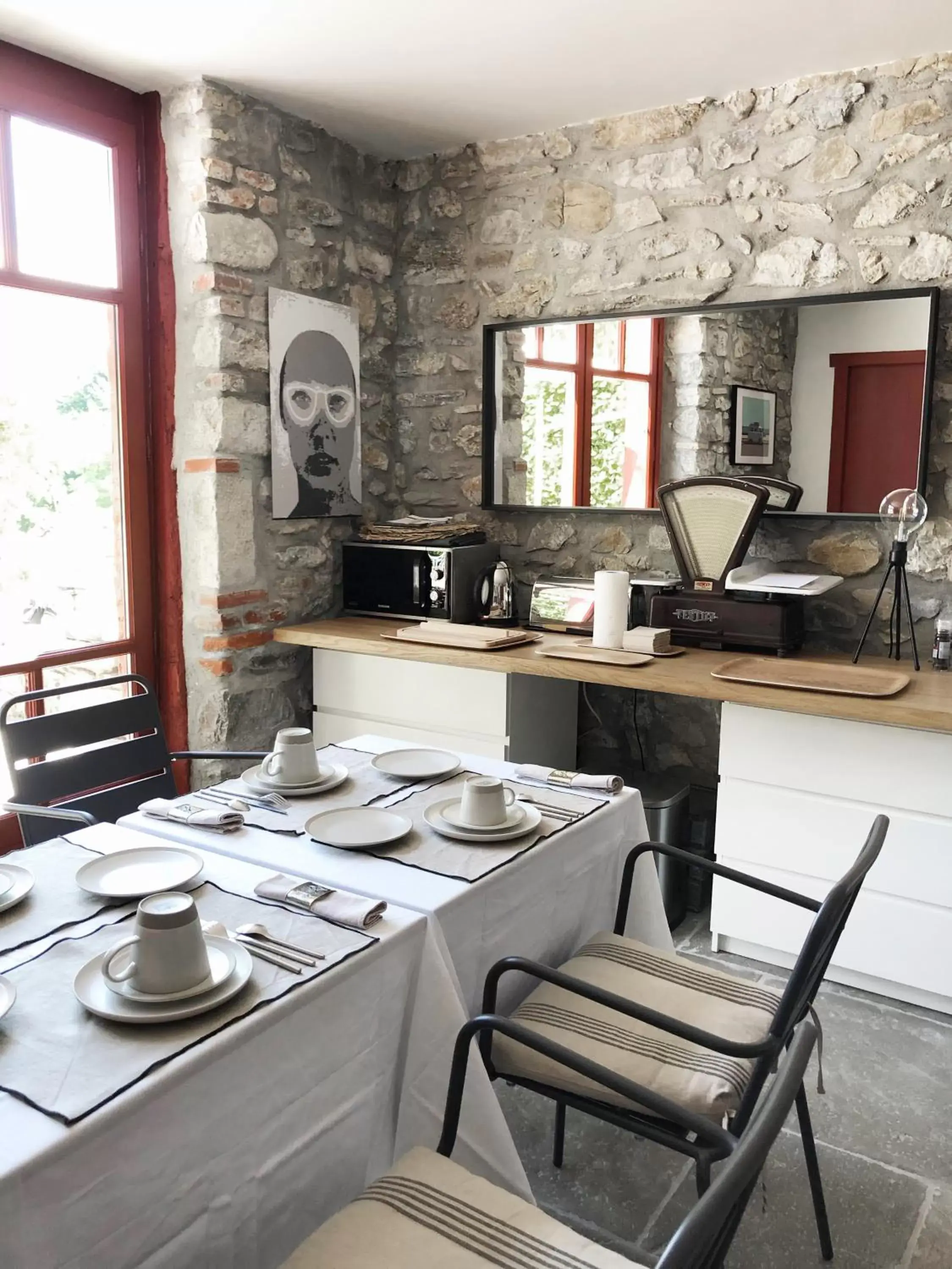 Living room, Restaurant/Places to Eat in La ferme d'Ika