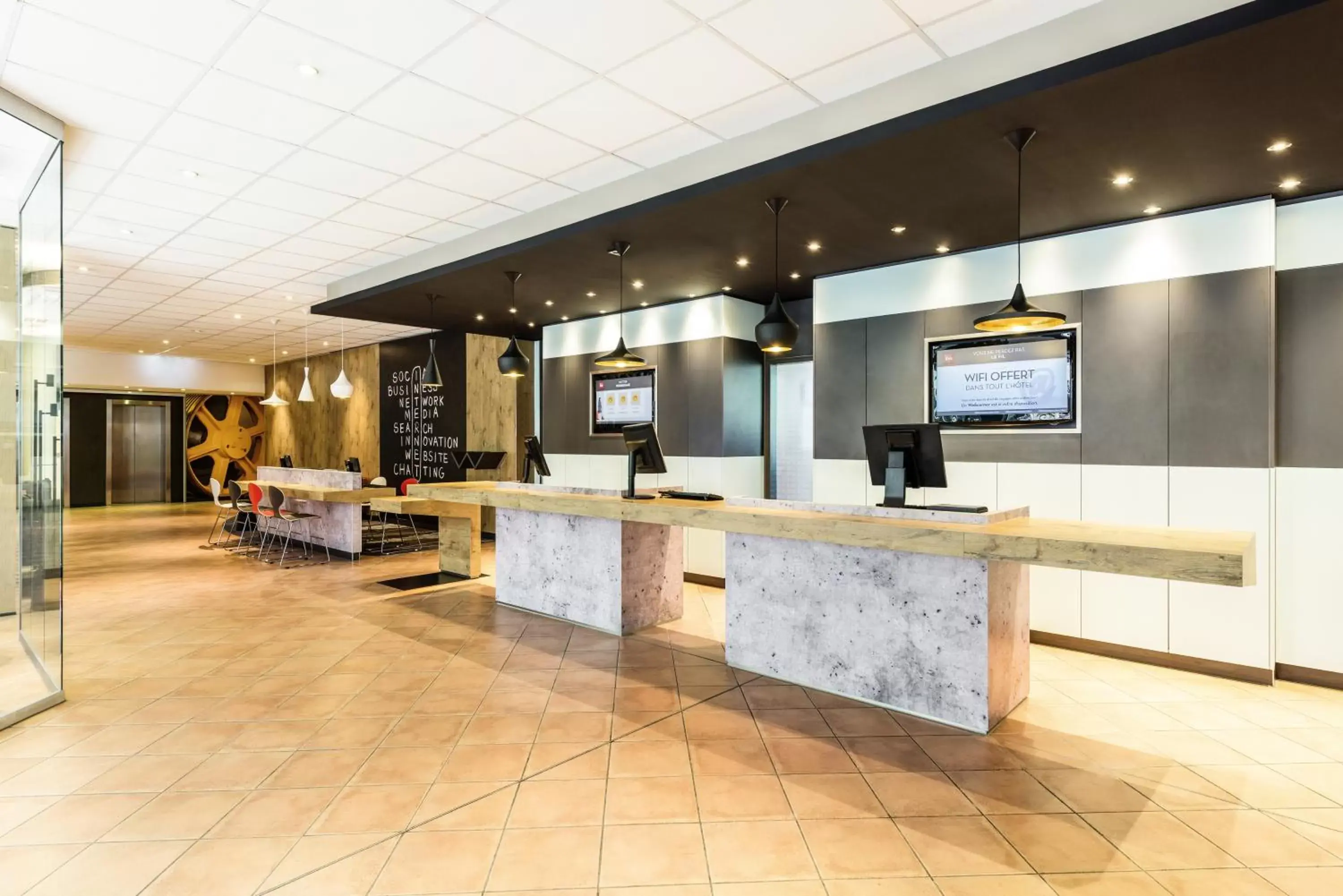 Lobby or reception, Lobby/Reception in ibis München Parkstadt Schwabing