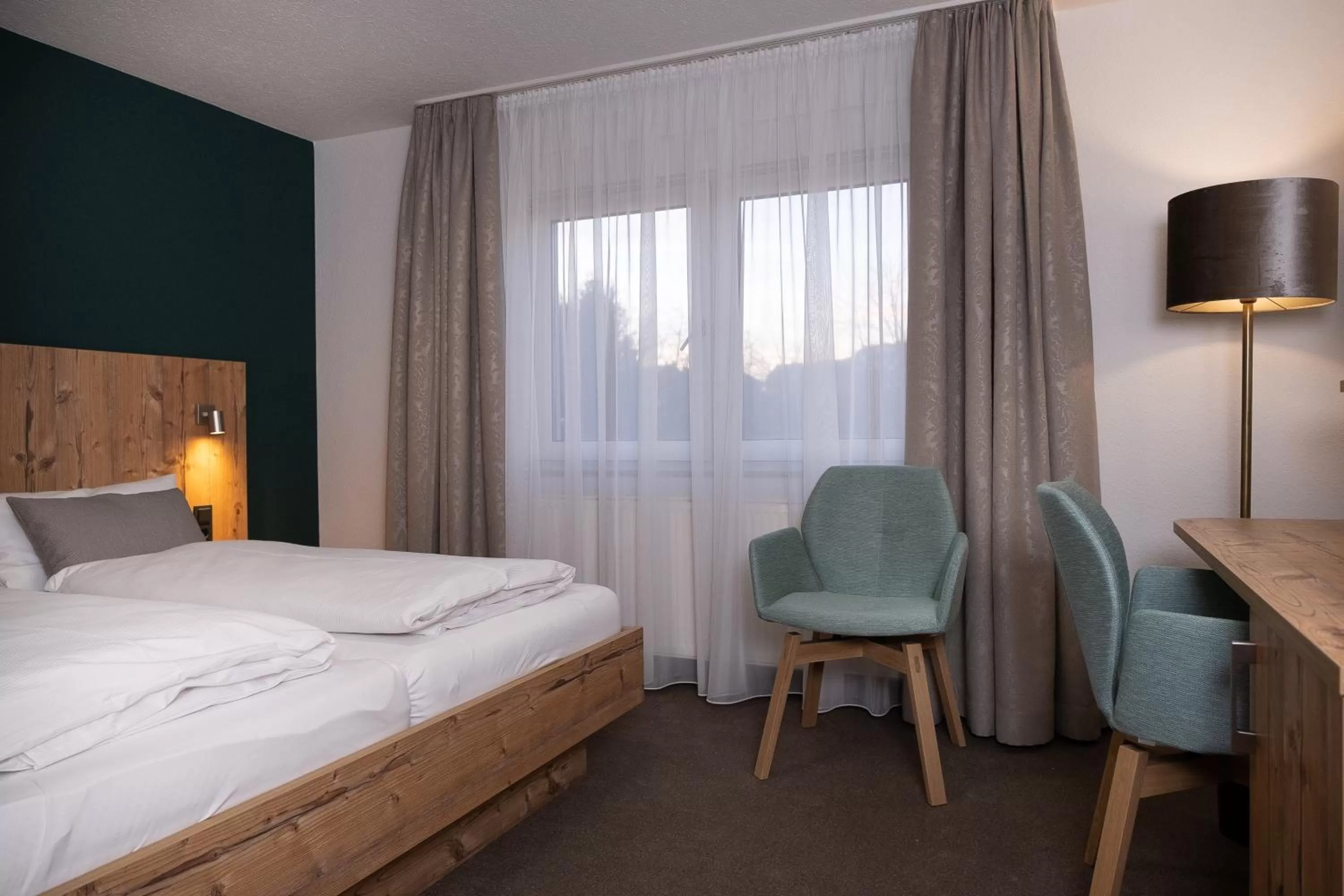 Bed in Gasthaus Hotel Kranz