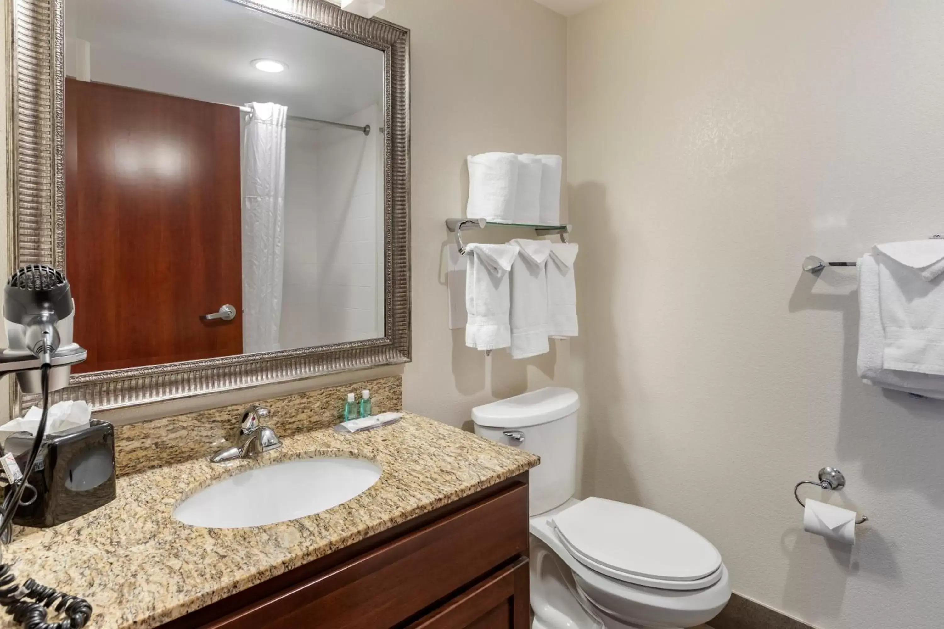 Bathroom in MainStay Suites Near Denver Downtown