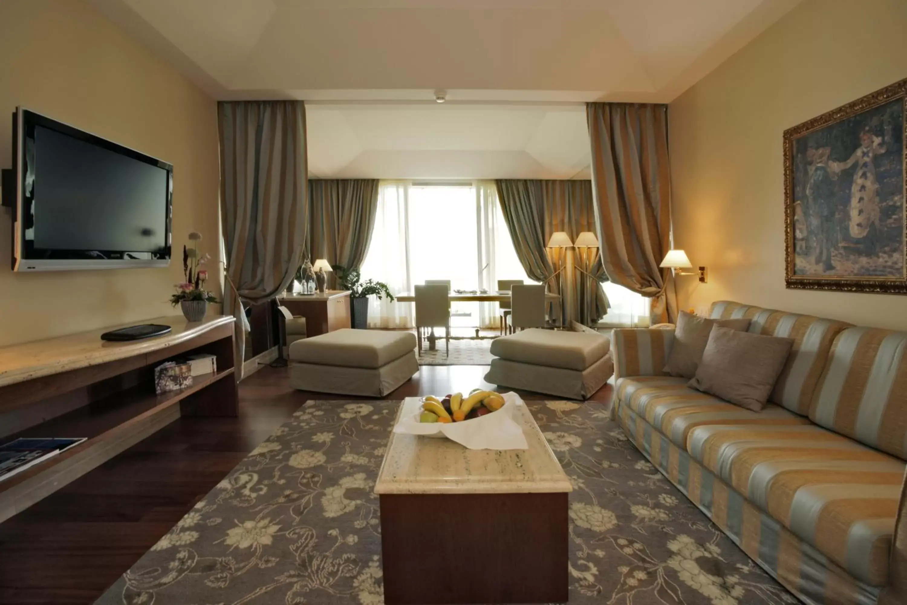 Living room, Seating Area in Villa Principe Leopoldo - Ticino Hotels Group