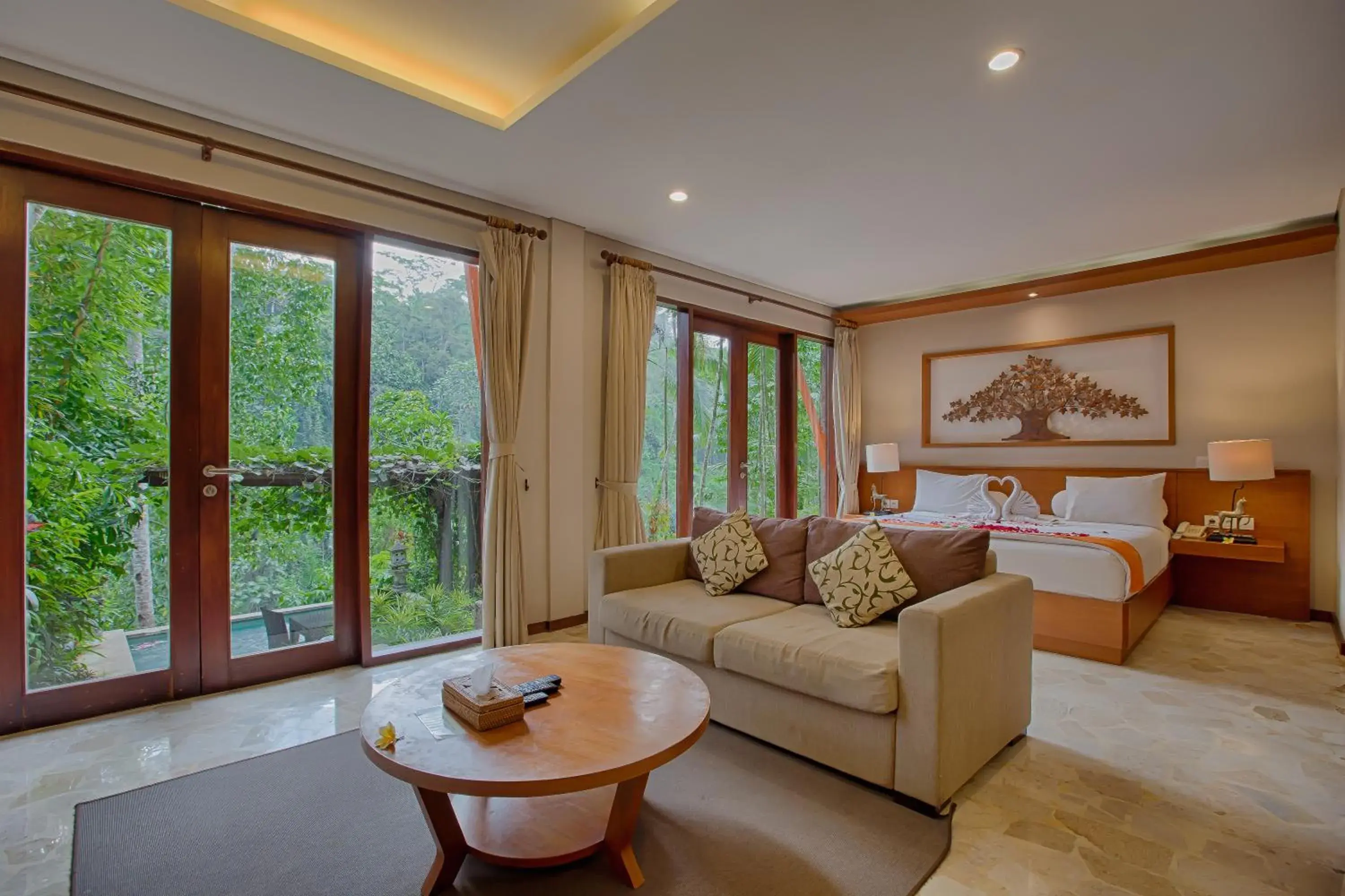 Living room, Seating Area in Anahata Villas and Spa Resort