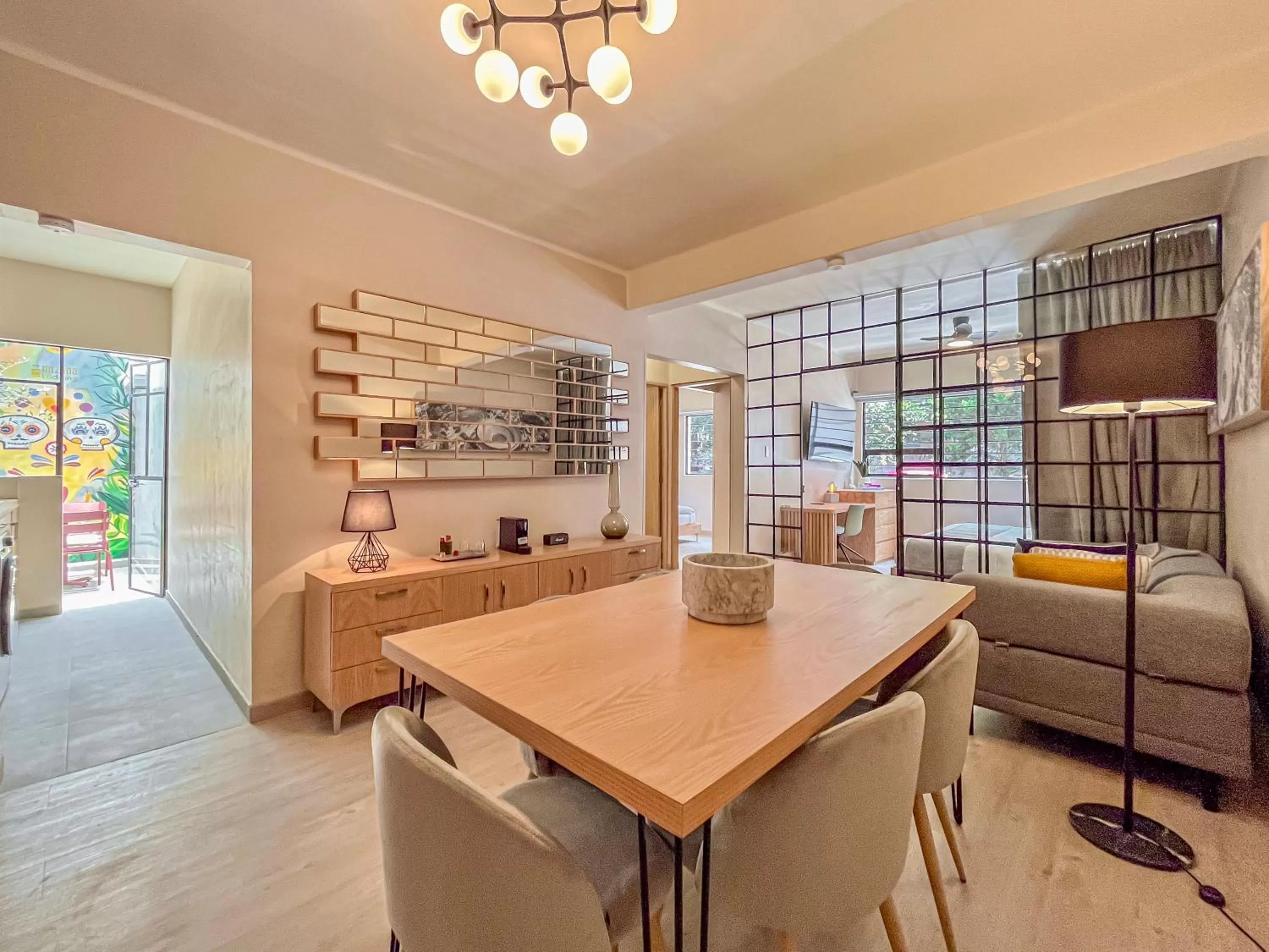 Living room in Mi Zona Lodging WTC