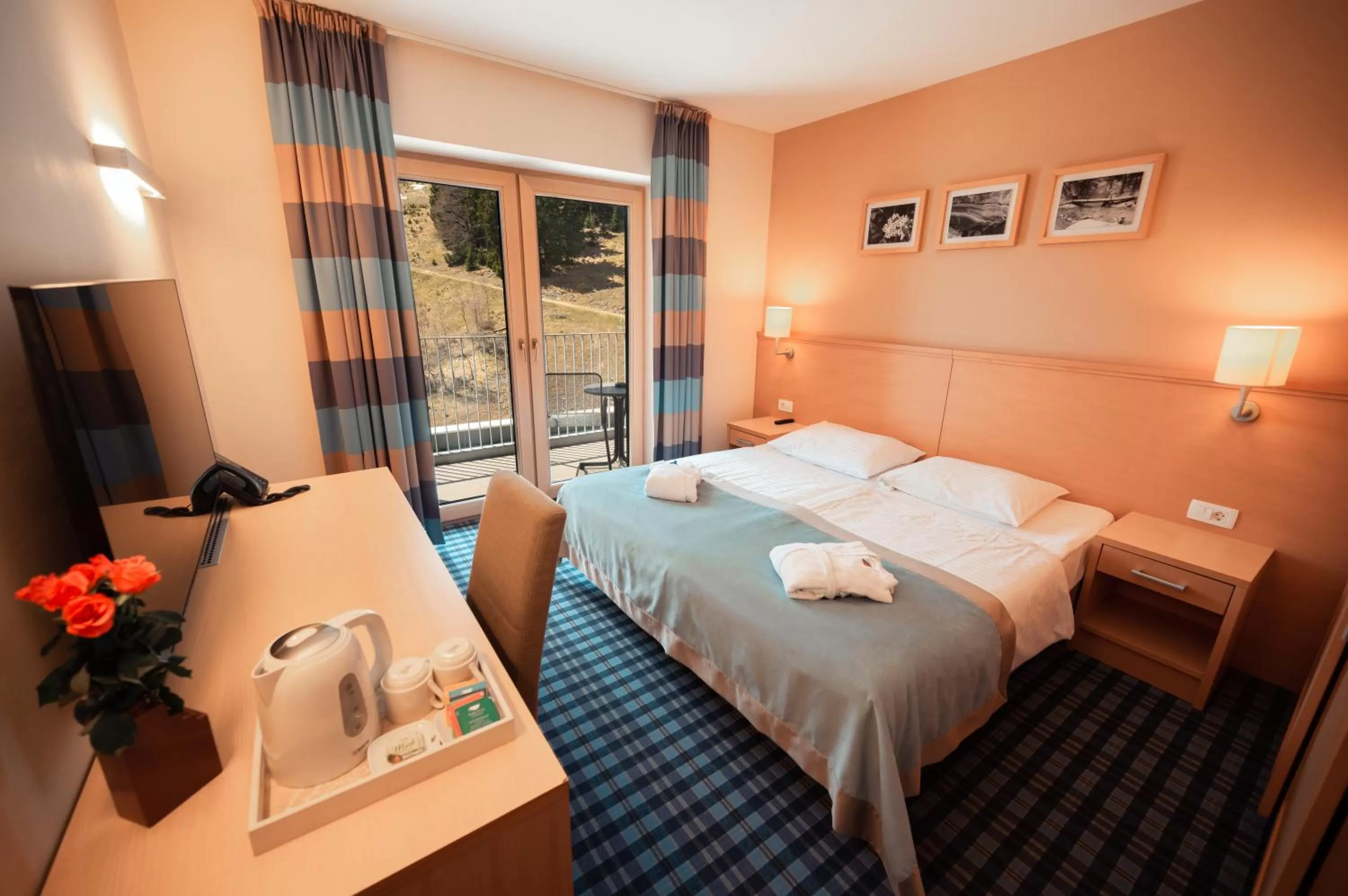 Bed in Wellness Hotel Montis