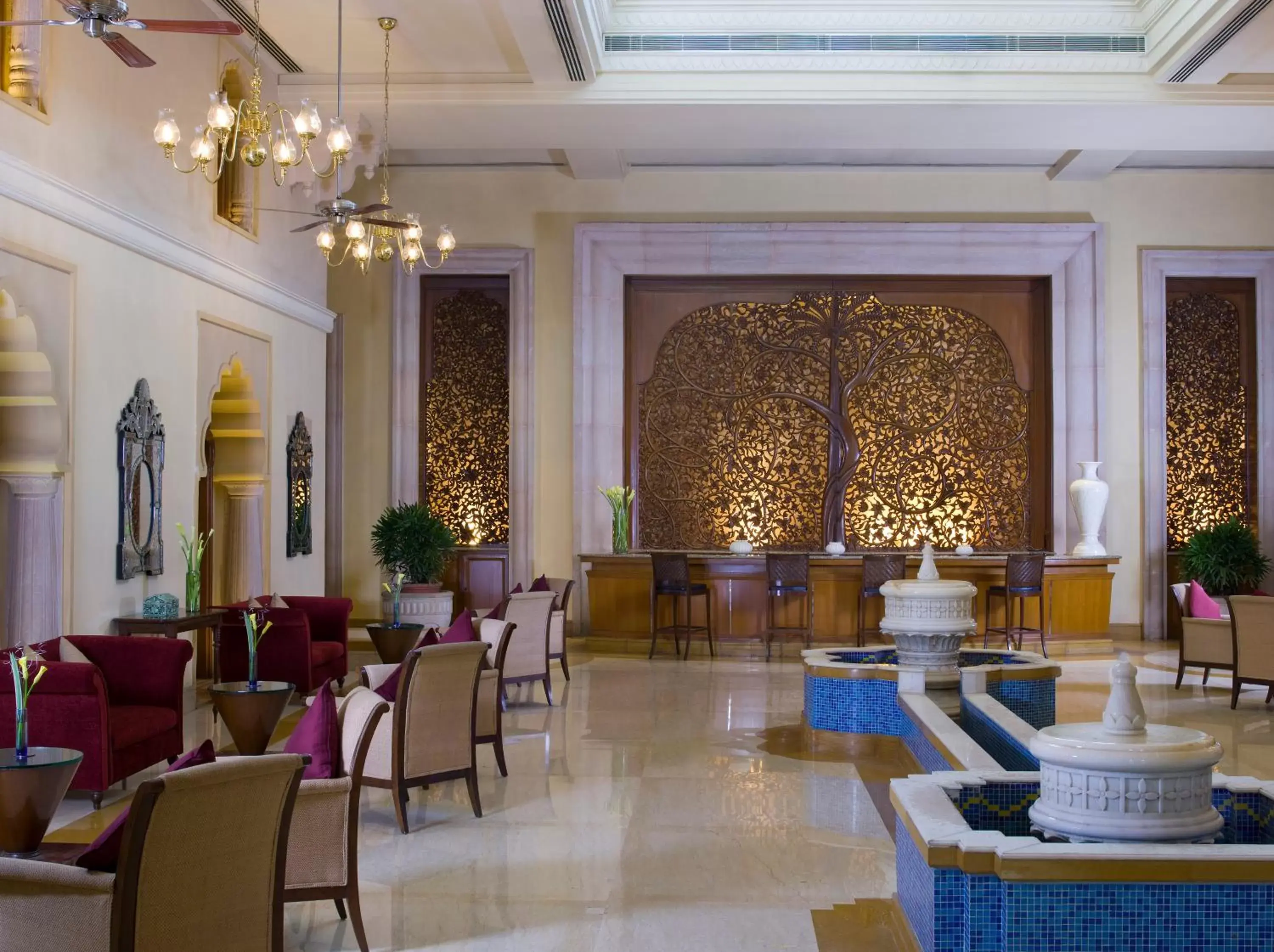 Lobby or reception, Restaurant/Places to Eat in Taj Hari Mahal Jodhpur