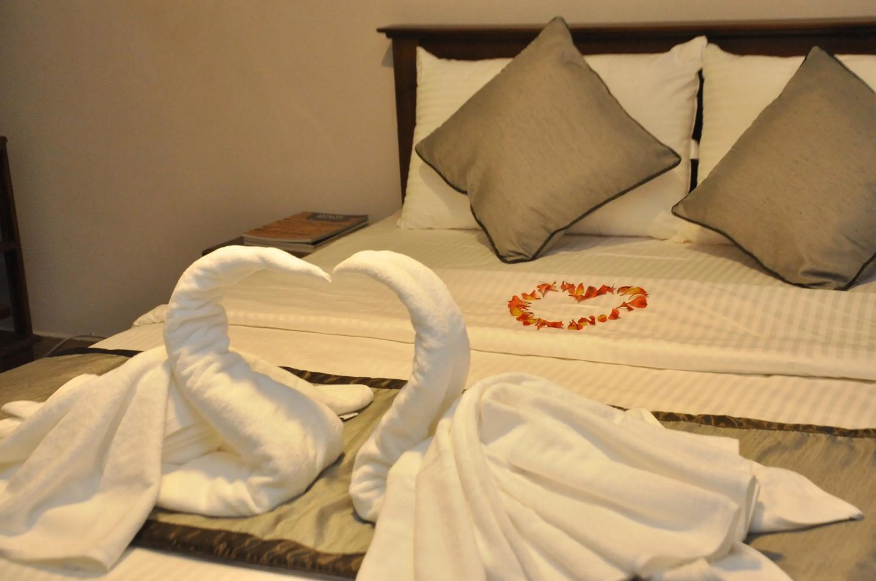 Bed in Forest View Lodge