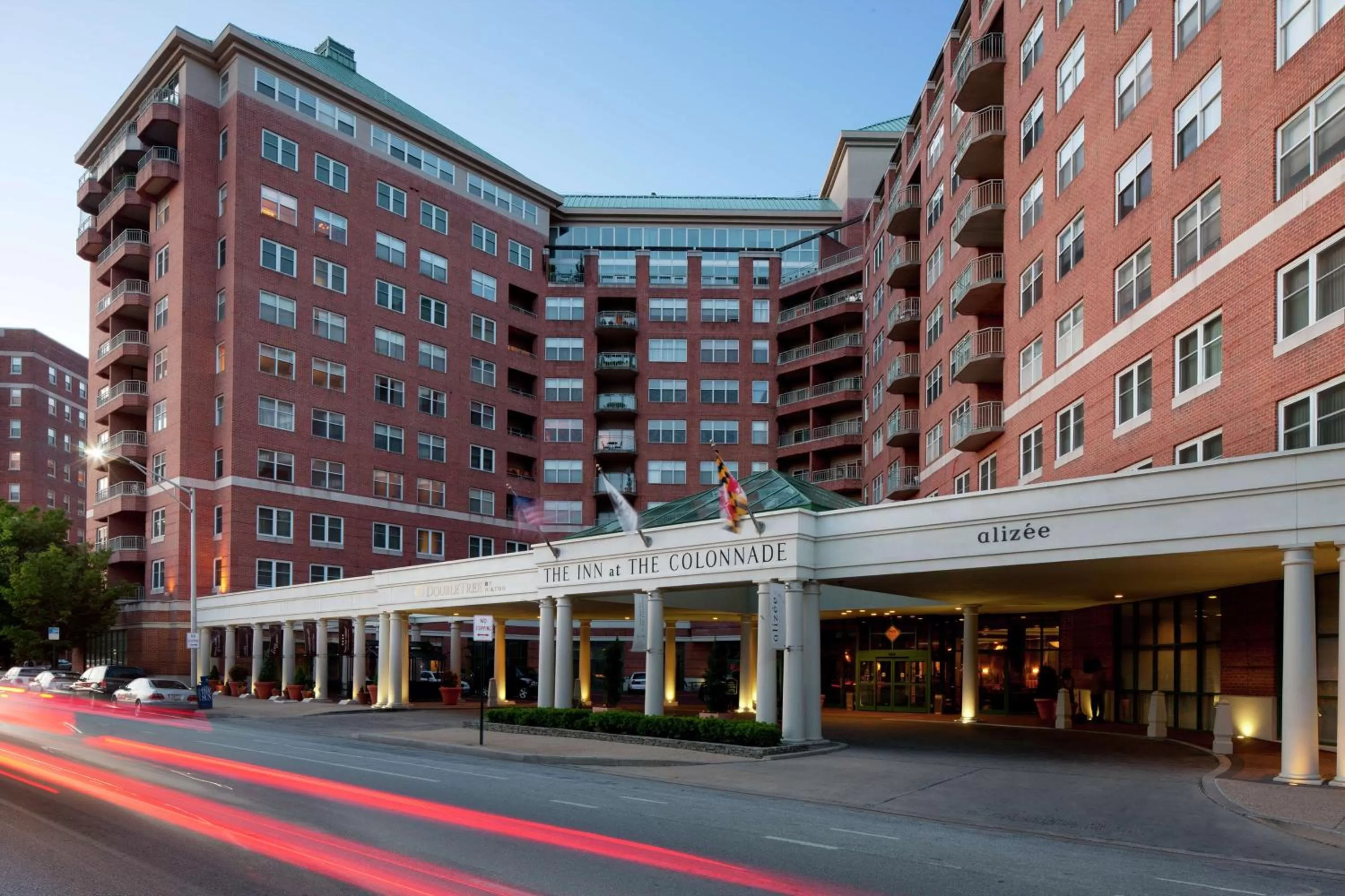 Property building in Inn at the Colonnade Baltimore - A DoubleTree by Hilton Hotel