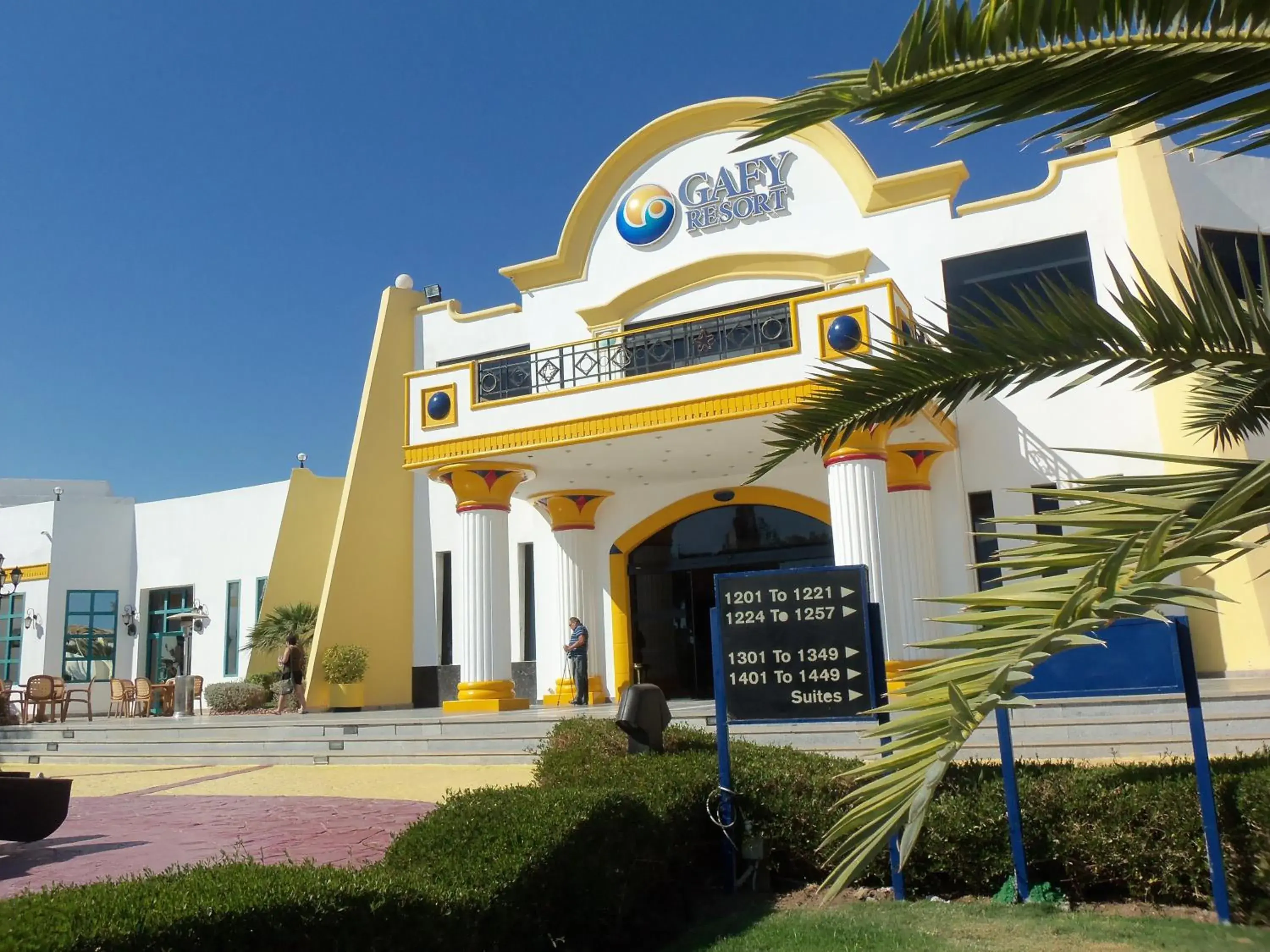 Facade/entrance, Property Building in Gafy Resort Aqua Park