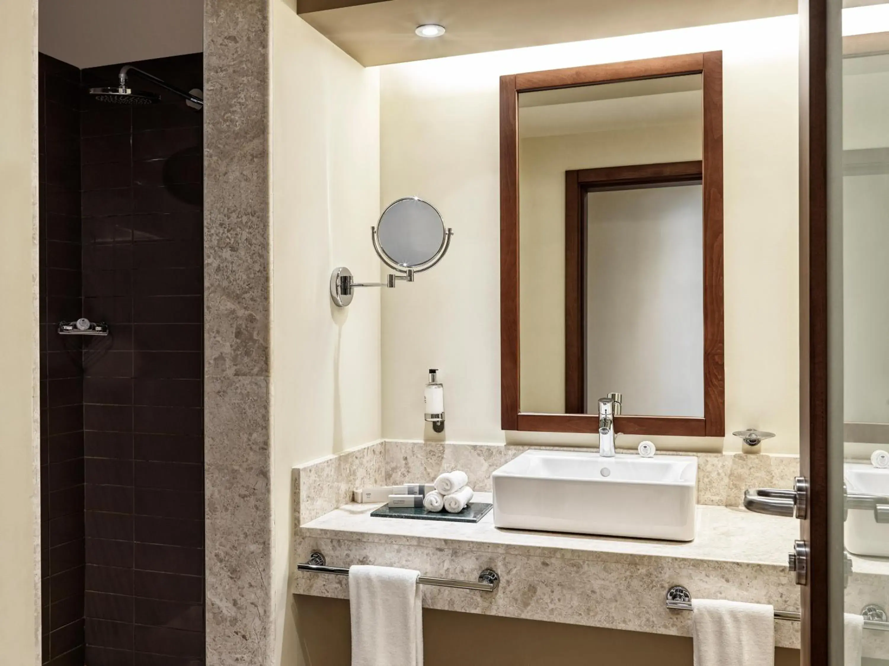 Shower, Bathroom in Fanar Hotel & Residences