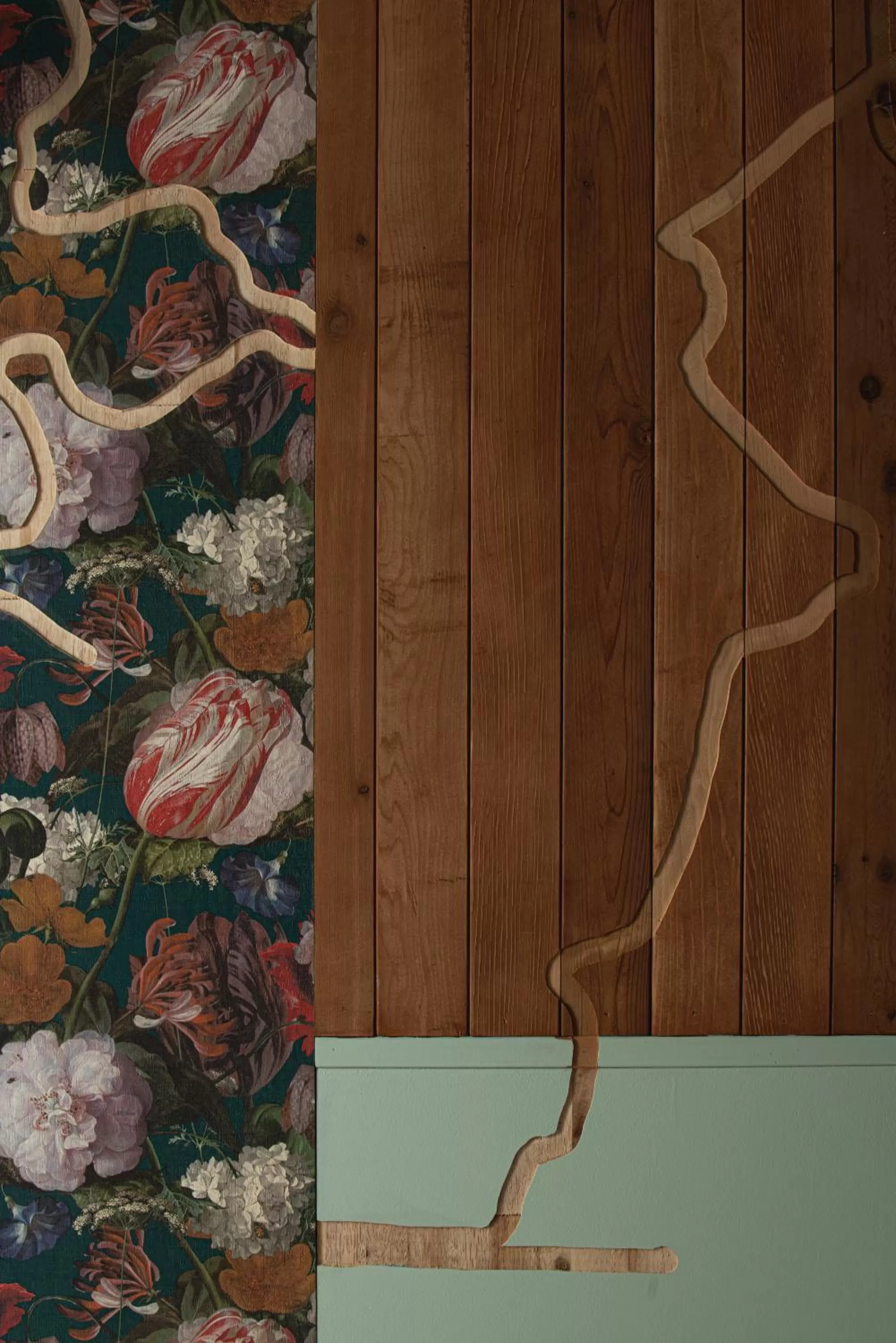 Decorative detail in BnA WALL