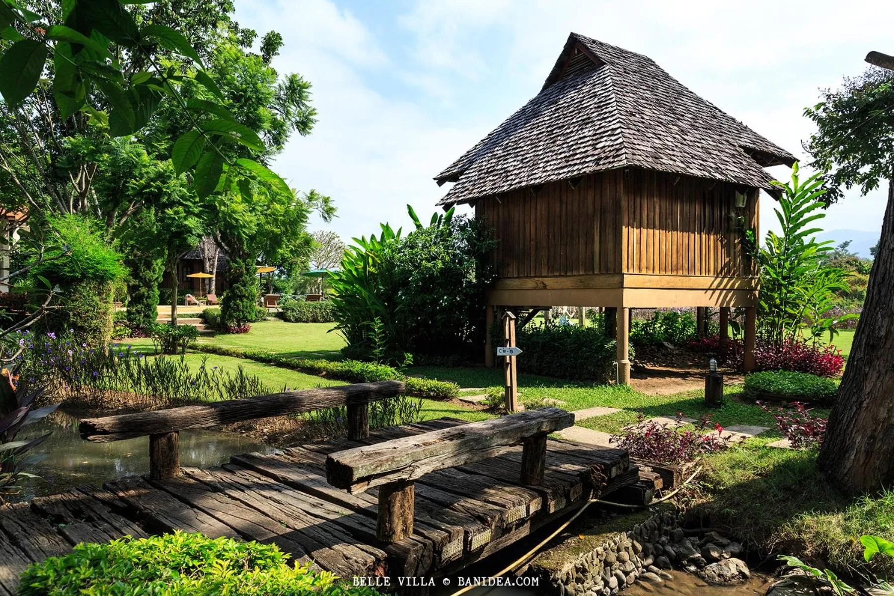 Property building in Belle Villa Resort, Pai