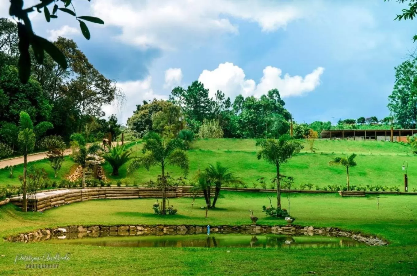 Garden in Pousada Trem Chic