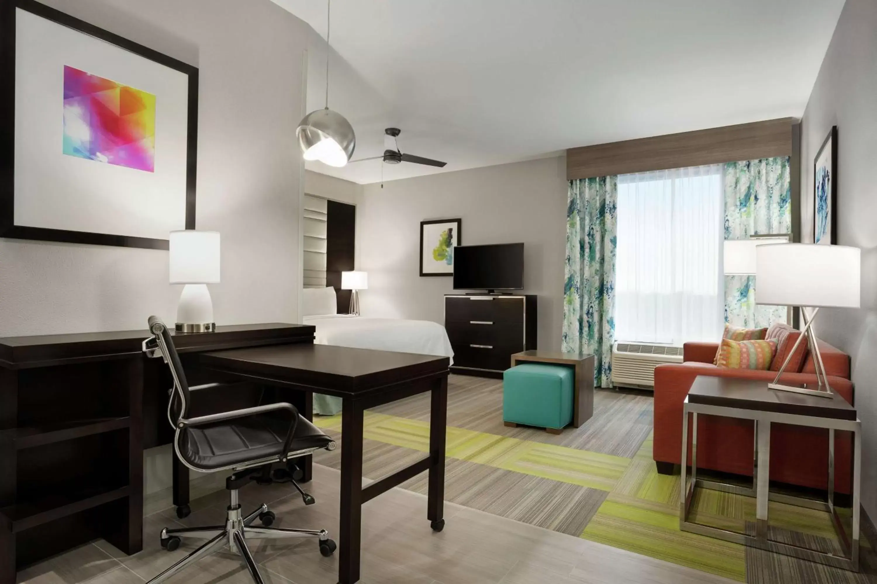 Bedroom, Seating Area in Homewood Suites By Hilton Florence