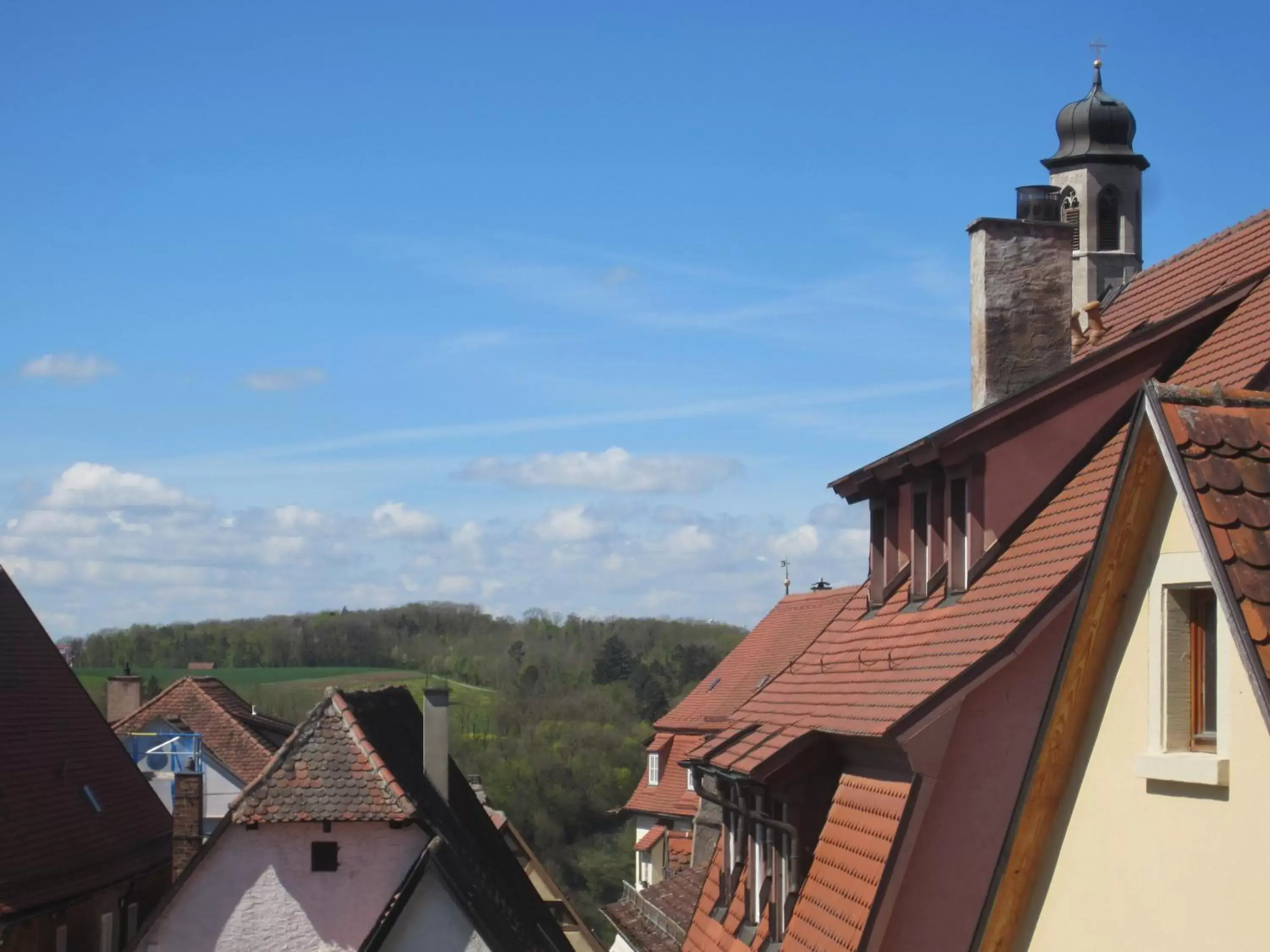 Neighbourhood, Balcony/Terrace in Romantik Hotel Markusturm