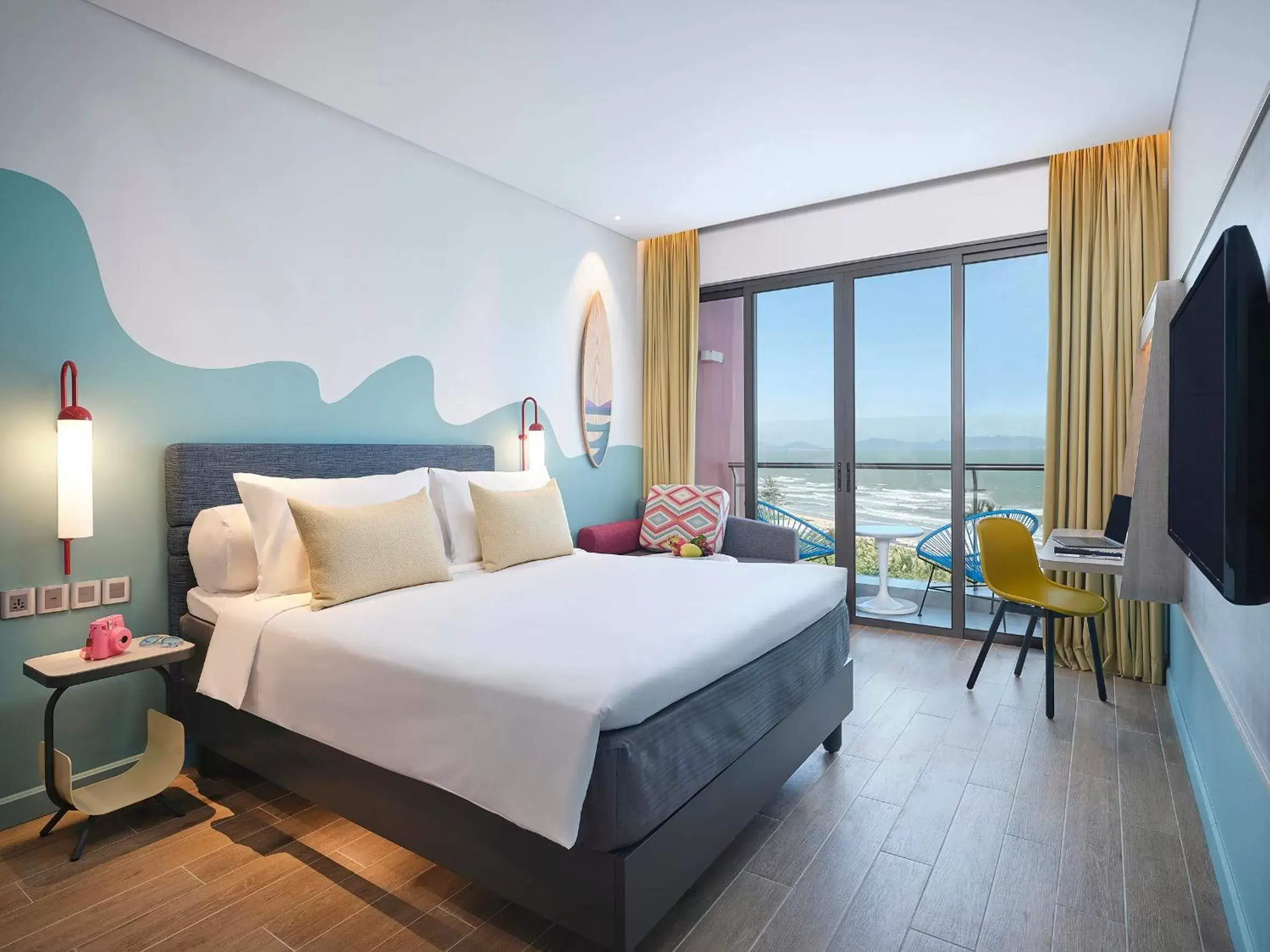 Sea view, Bed in ibis Styles Vung Tau Sea view, Bed in ibis Styles Vung Tau