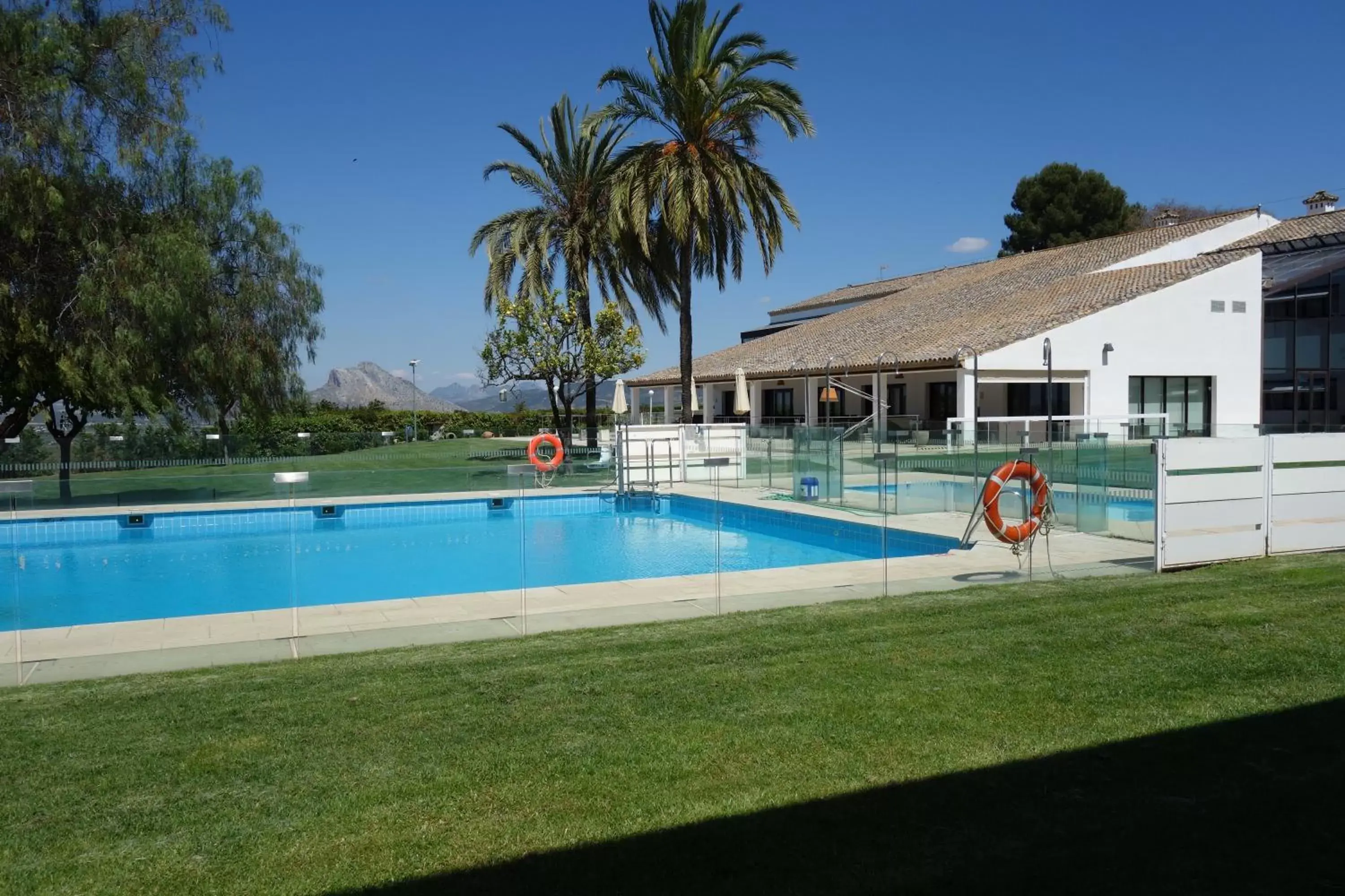 Pool view, Swimming Pool in Parador de Antequera