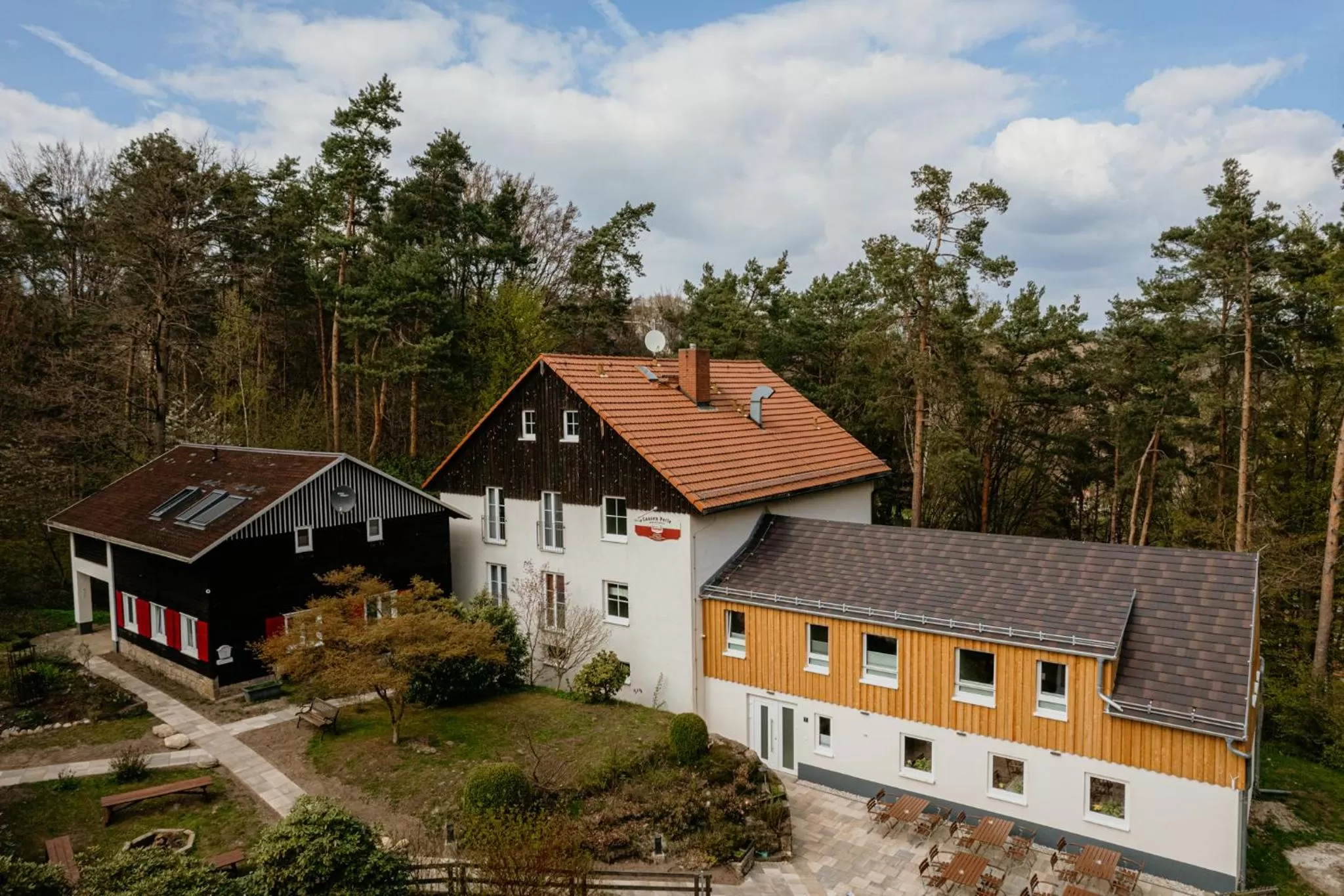 Property building in Bergpension Laasen Perle Rathen