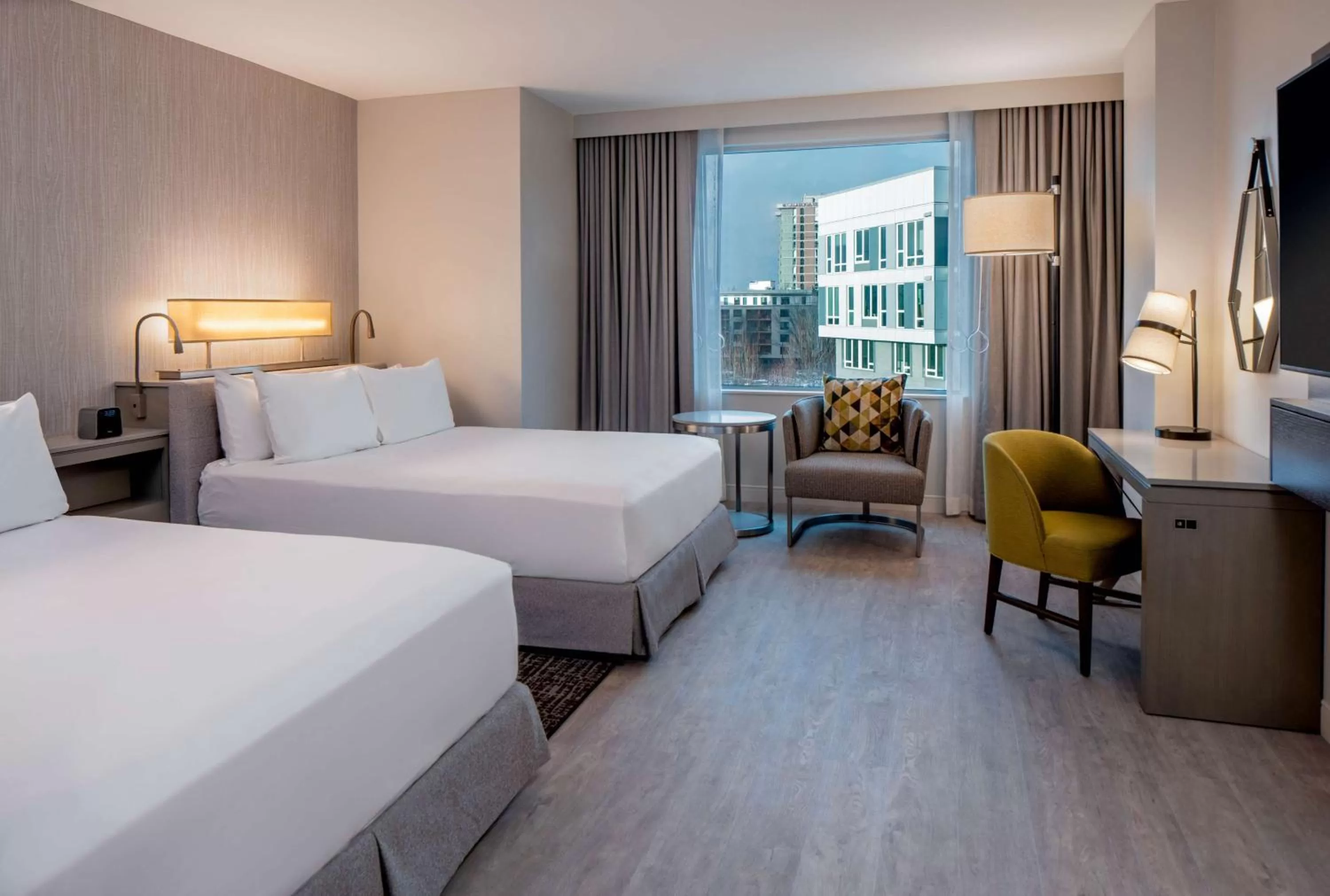 Bedroom, Bed in Hyatt Regency Portland at the Oregon Convention Center