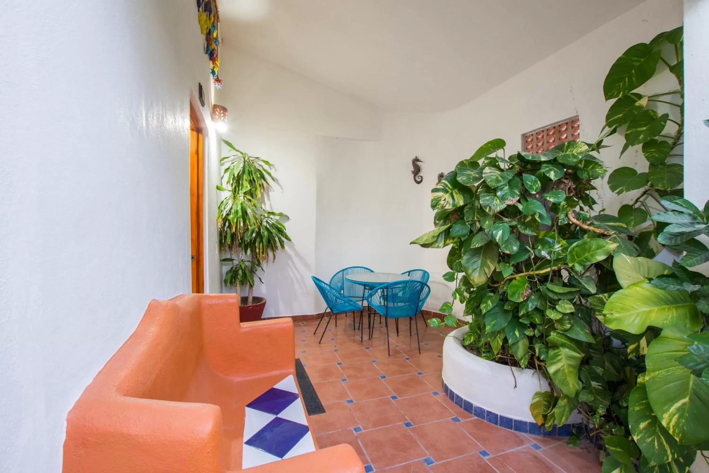 Balcony/Terrace in Hotel Meson de Mita