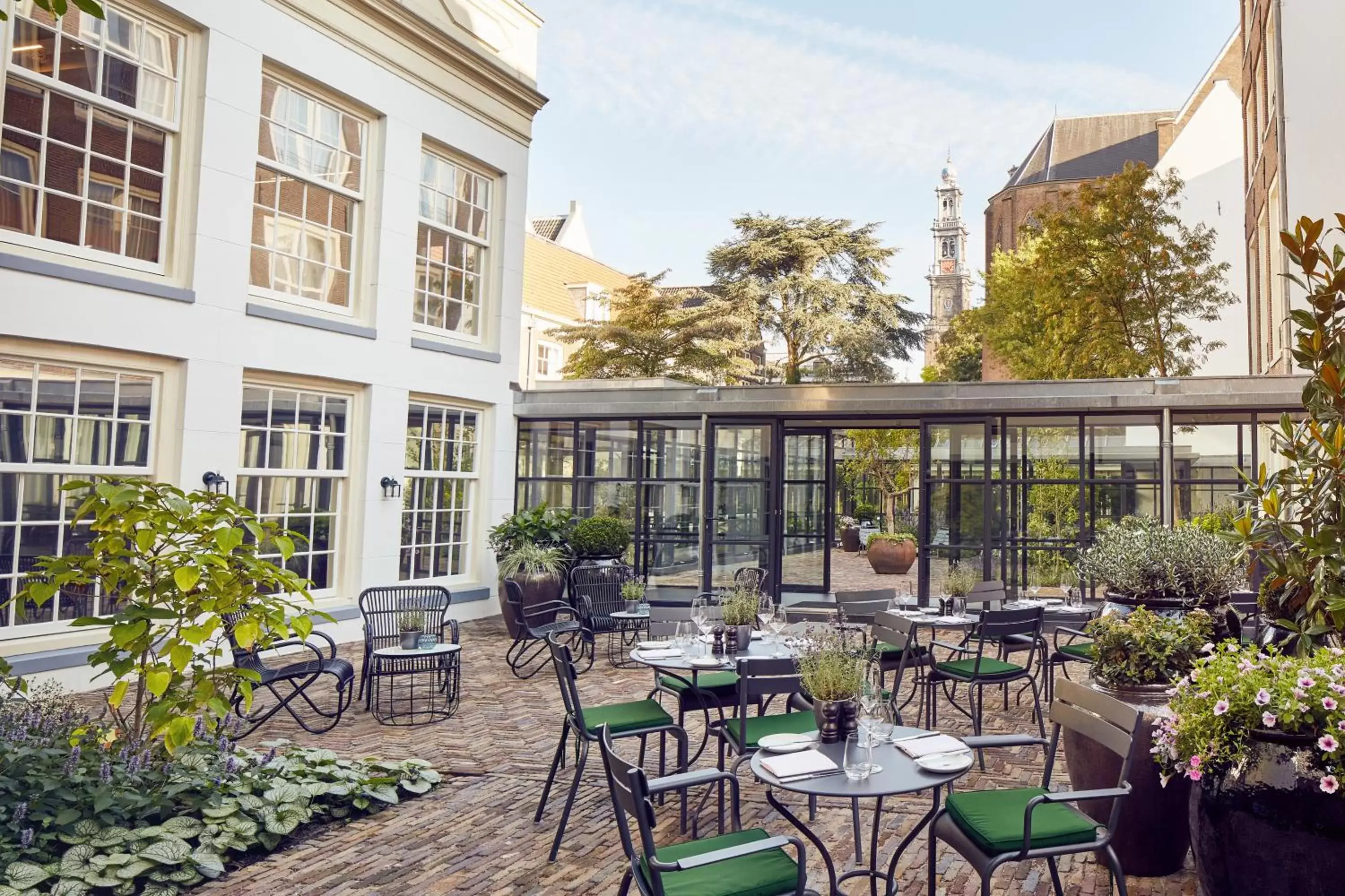 Garden, Restaurant/Places to Eat in Pulitzer Amsterdam
