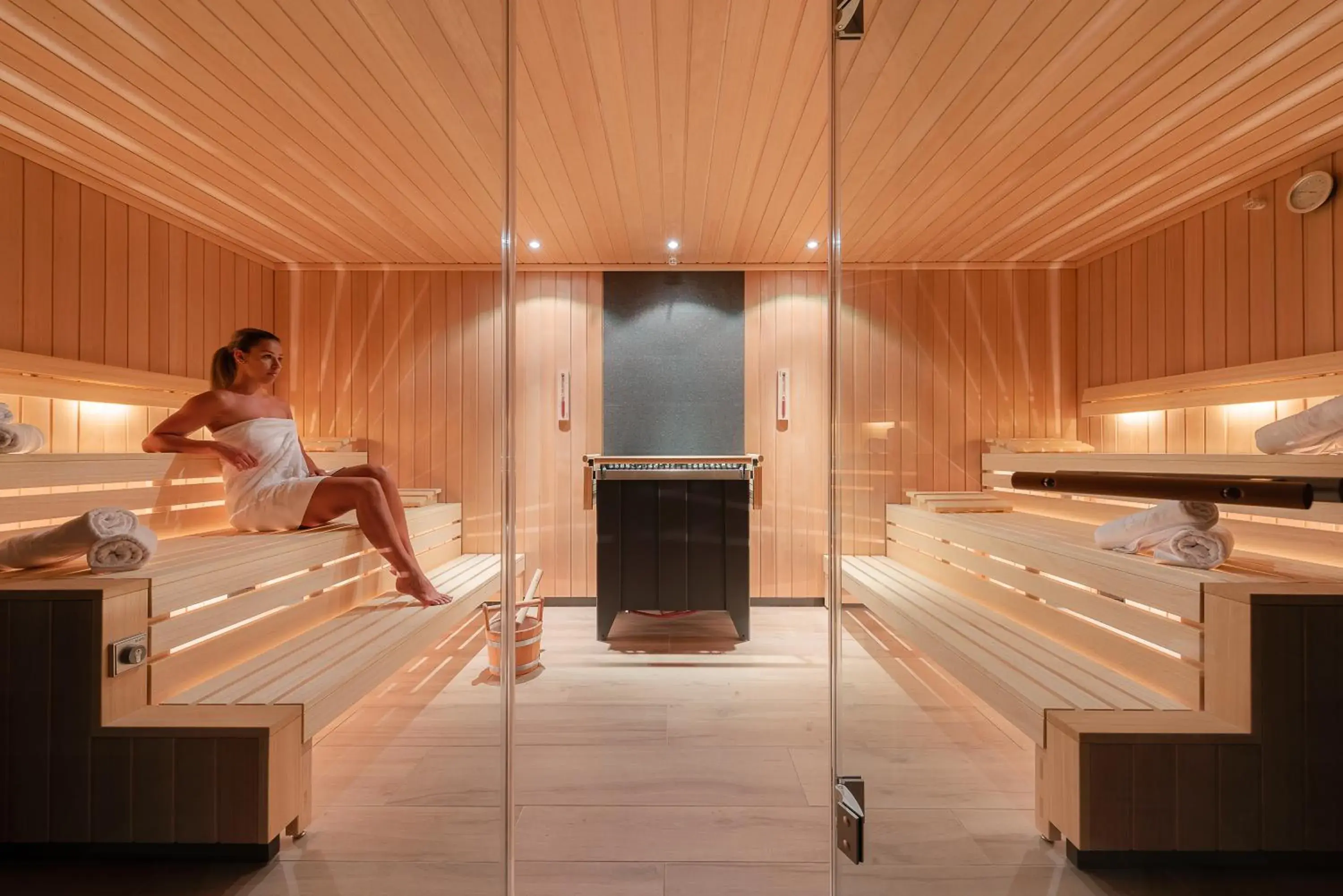 Sauna in Hotel Olympia