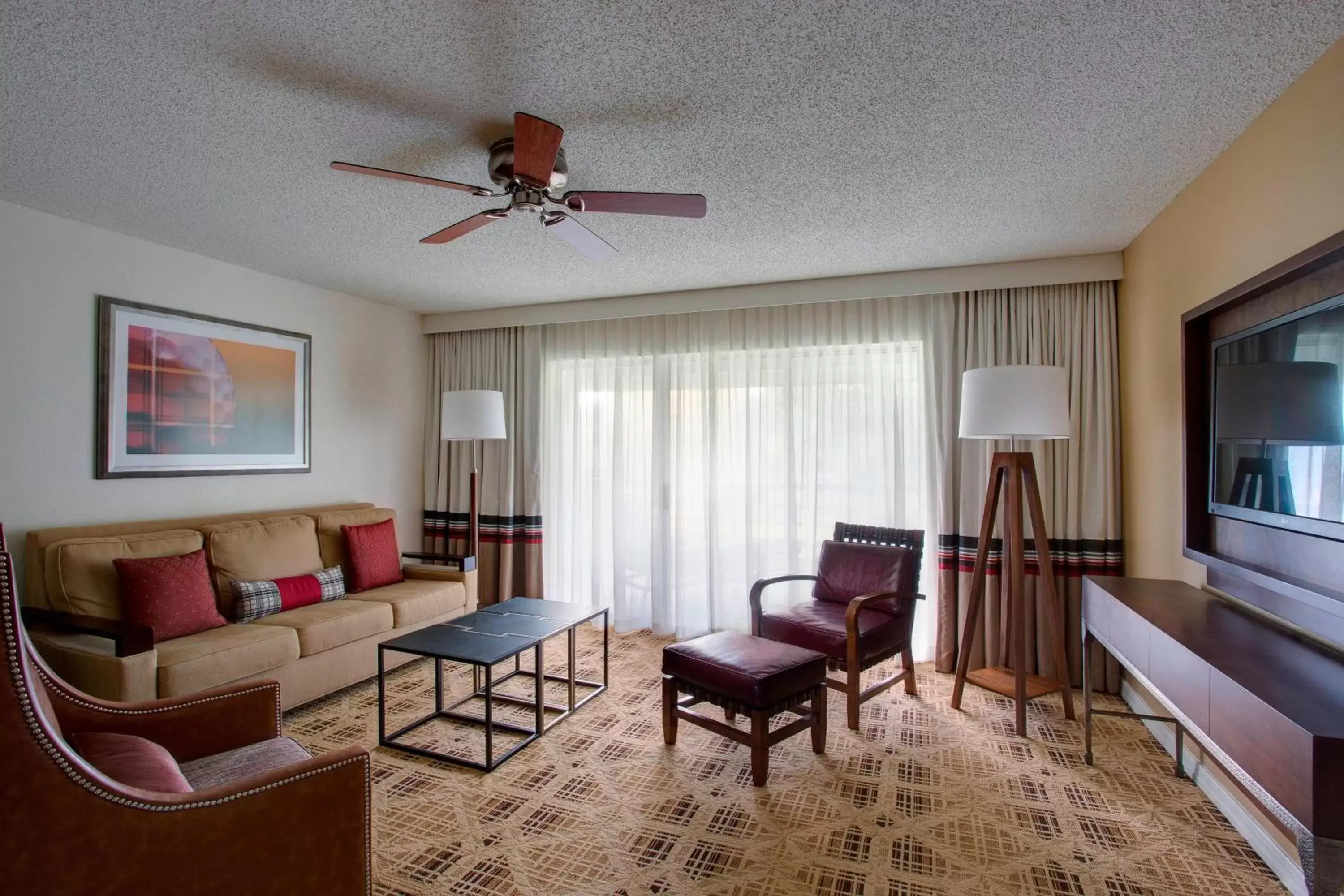 Living room, Seating Area in Sawgrass Marriott Golf Resort & Spa