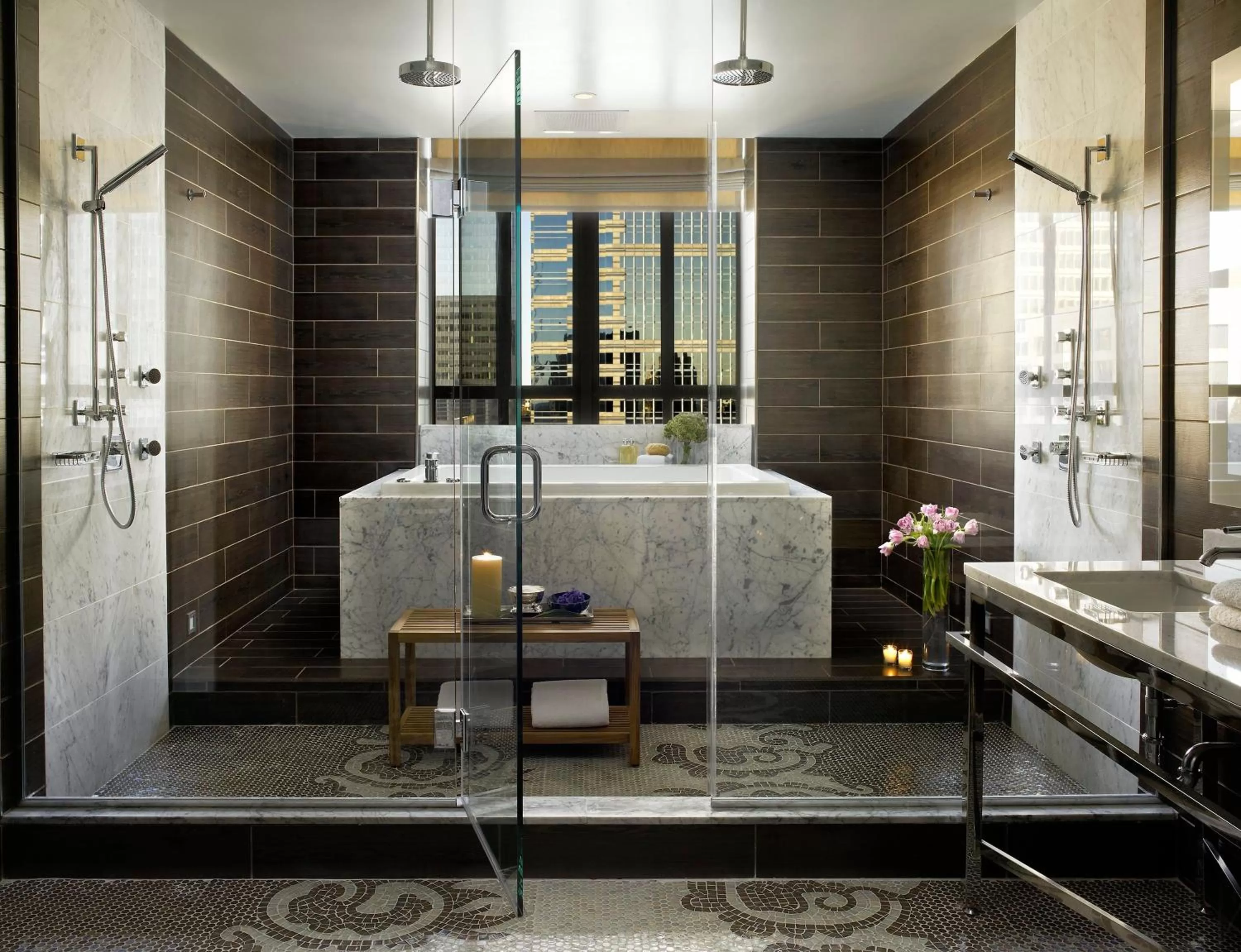Bathroom in Kimpton Hotel Palomar Philadelphia by IHG