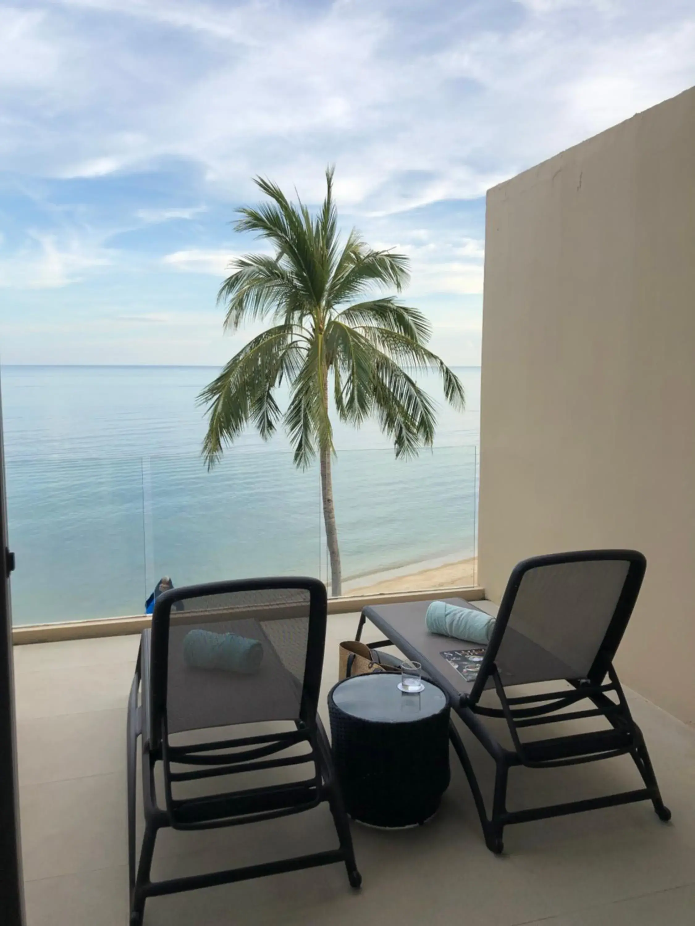 Balcony/Terrace in Royal Beach Boutique Resort & Spa Koh Samui - SHA Extra Plus