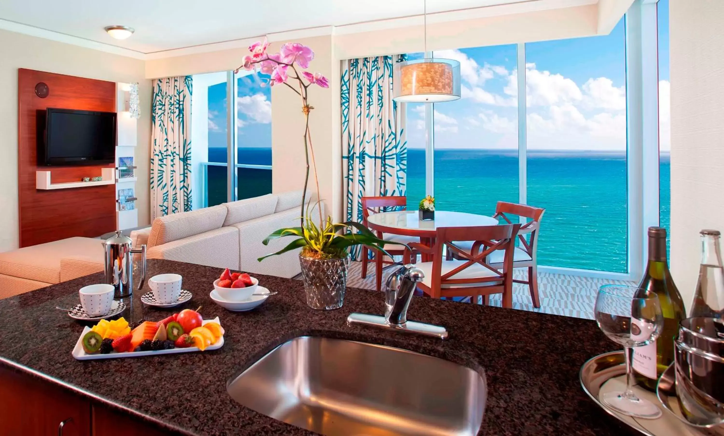 One Bedroom Suite with Ocean View in Trump International Beach Resort - Sunny Isles Beach