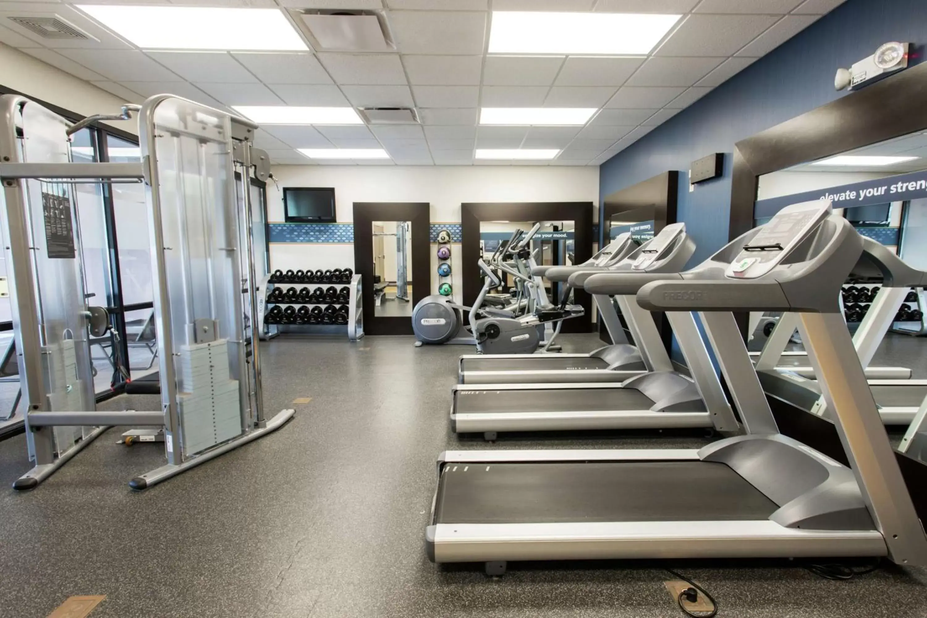 Fitness centre/facilities, Fitness Center/Facilities in Hampton Inn & Suites Chicago Deer Park