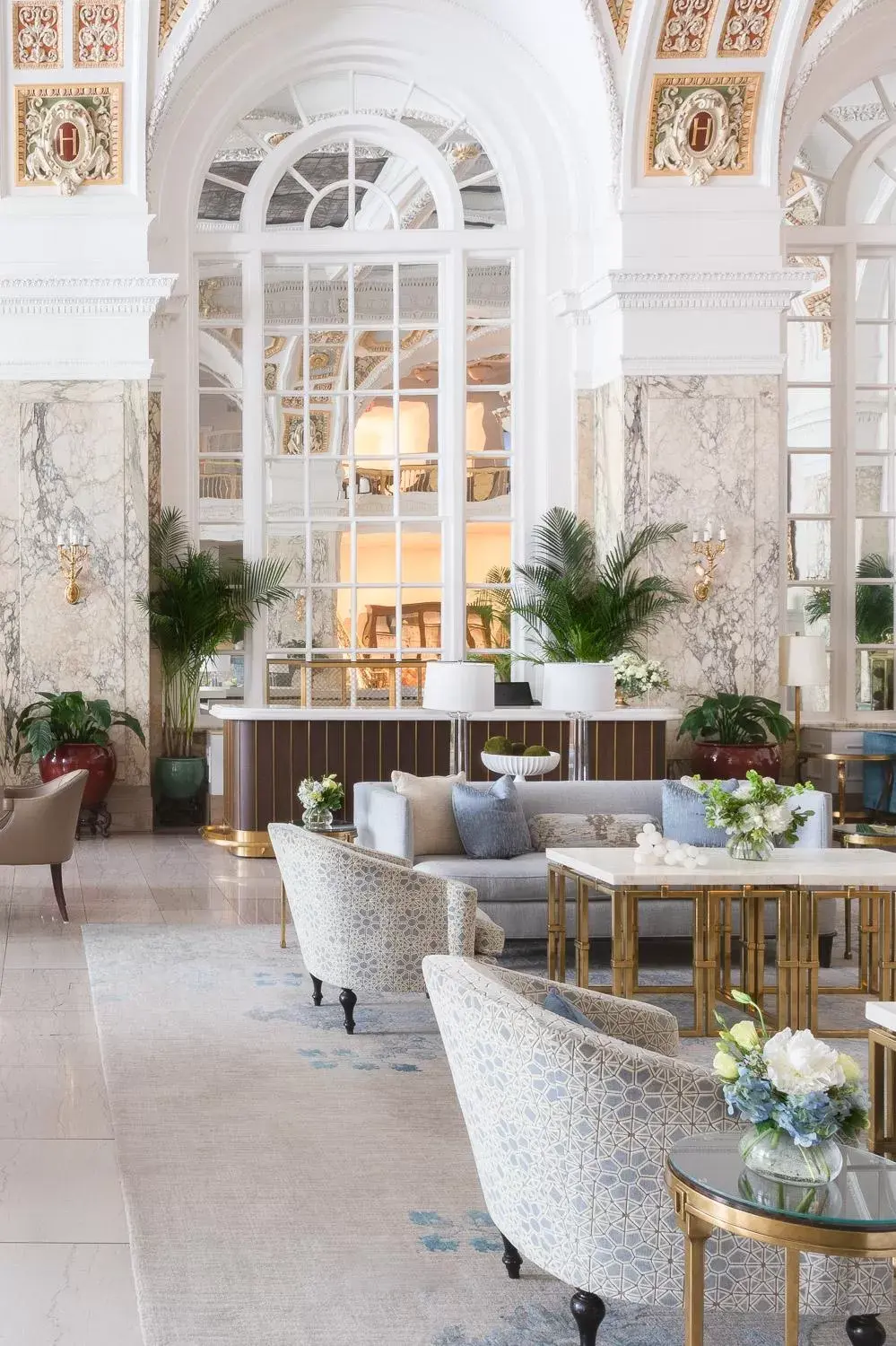 Lobby or reception, Restaurant/Places to Eat in The Hermitage Hotel