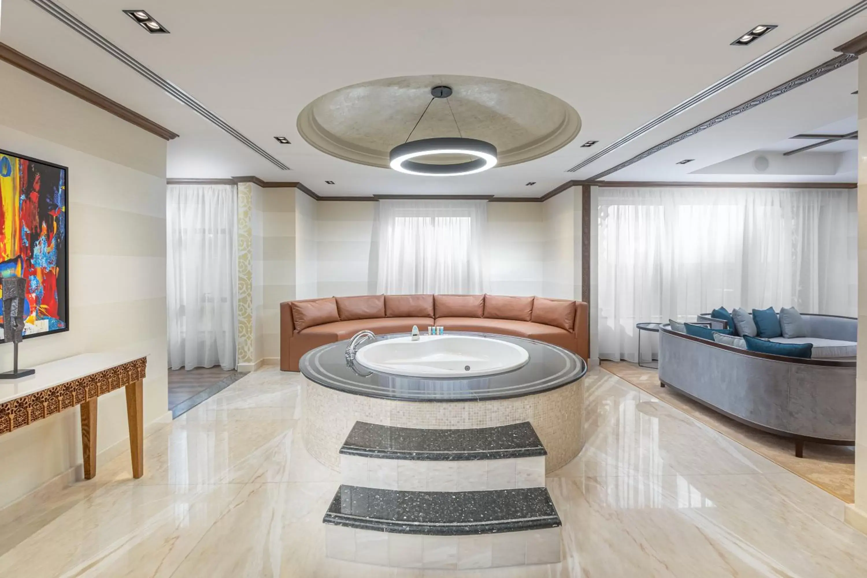 Living room in Madareem Hotel Living room in Madareem Hotel