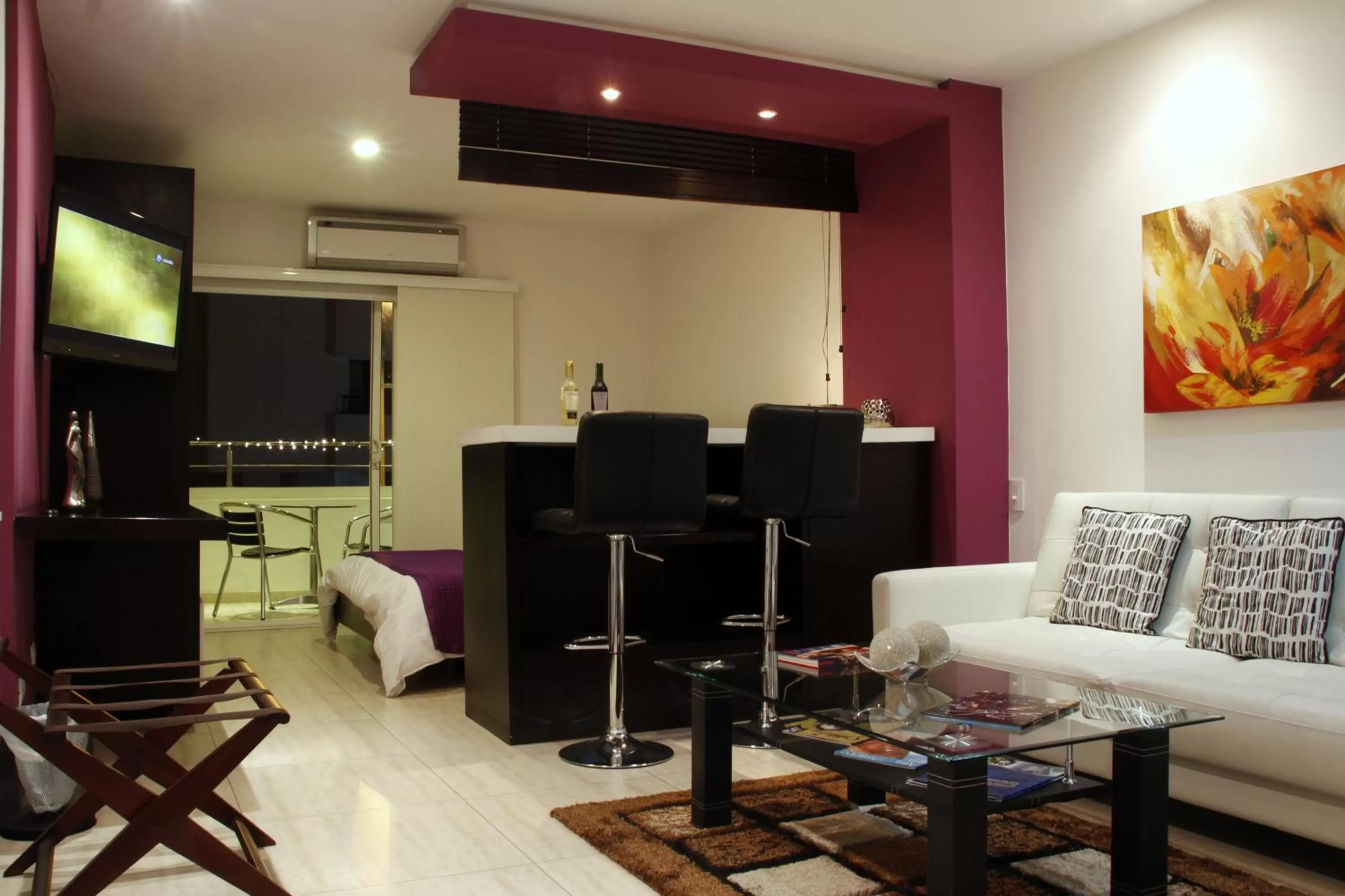 Living room in Aqua Granada Hotel